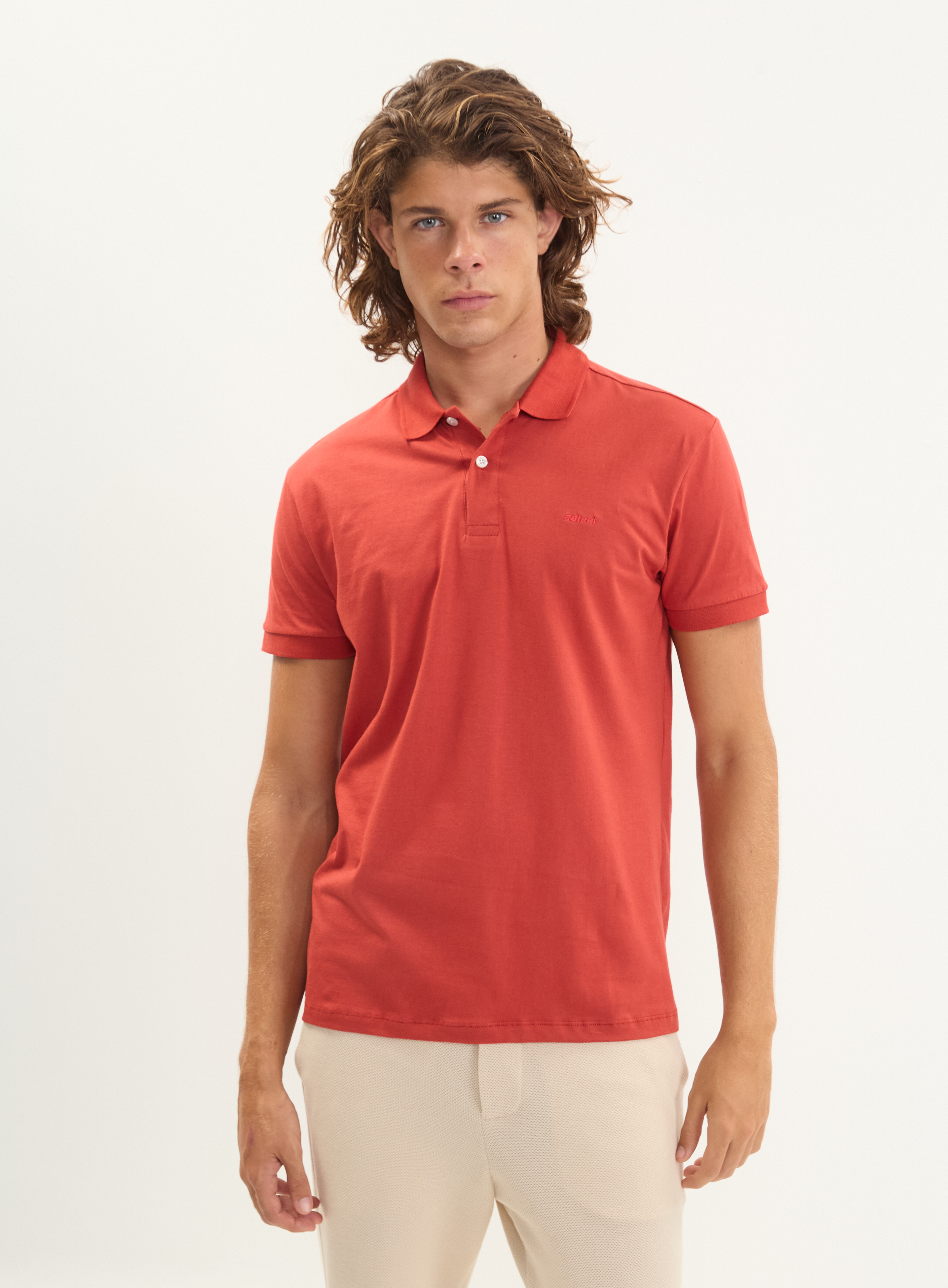 POLO COLCCI GG VERMELHO BORDALESA