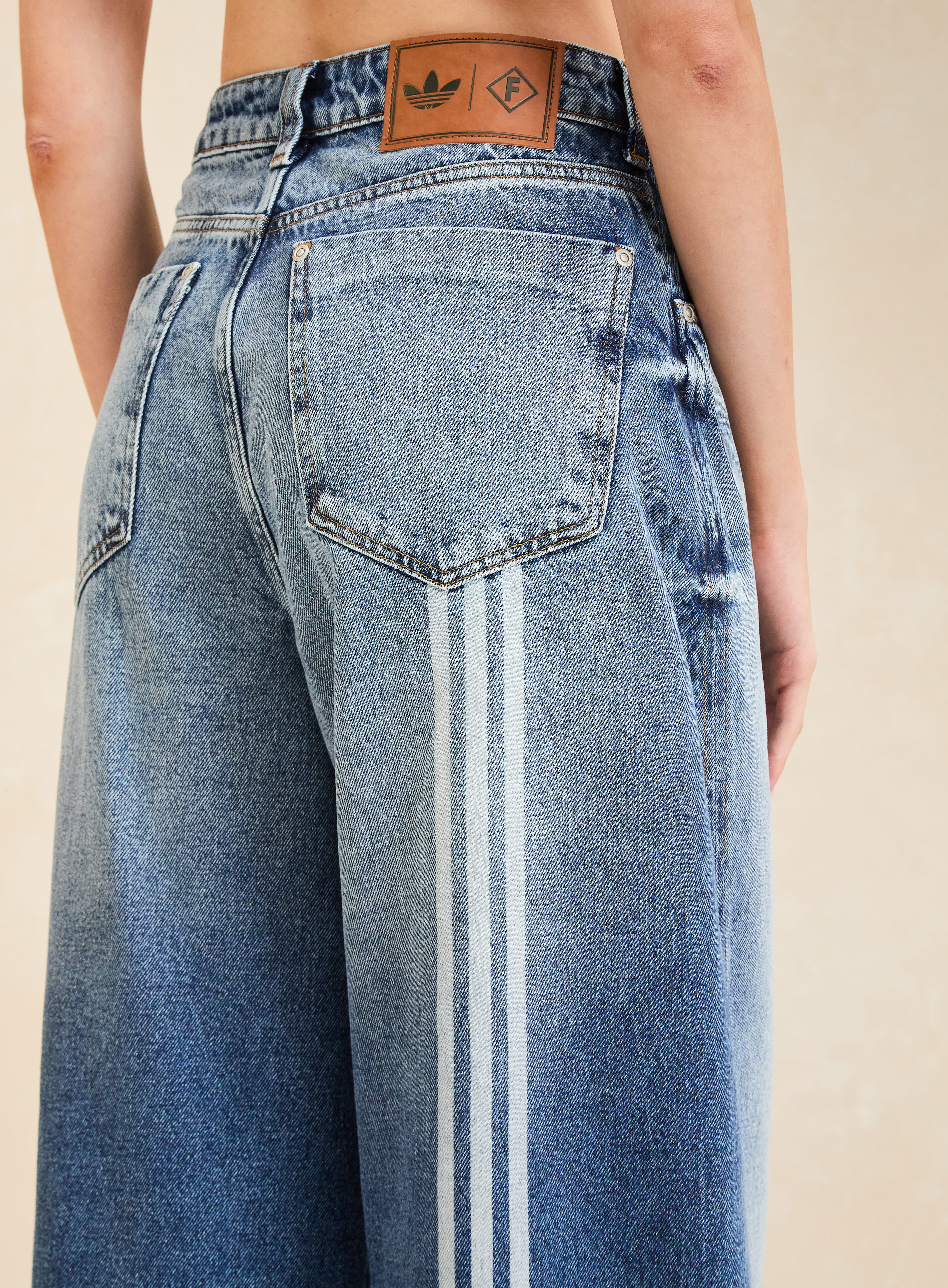 CALÇA ADIDAS FORUM 34 INDIGO FEM