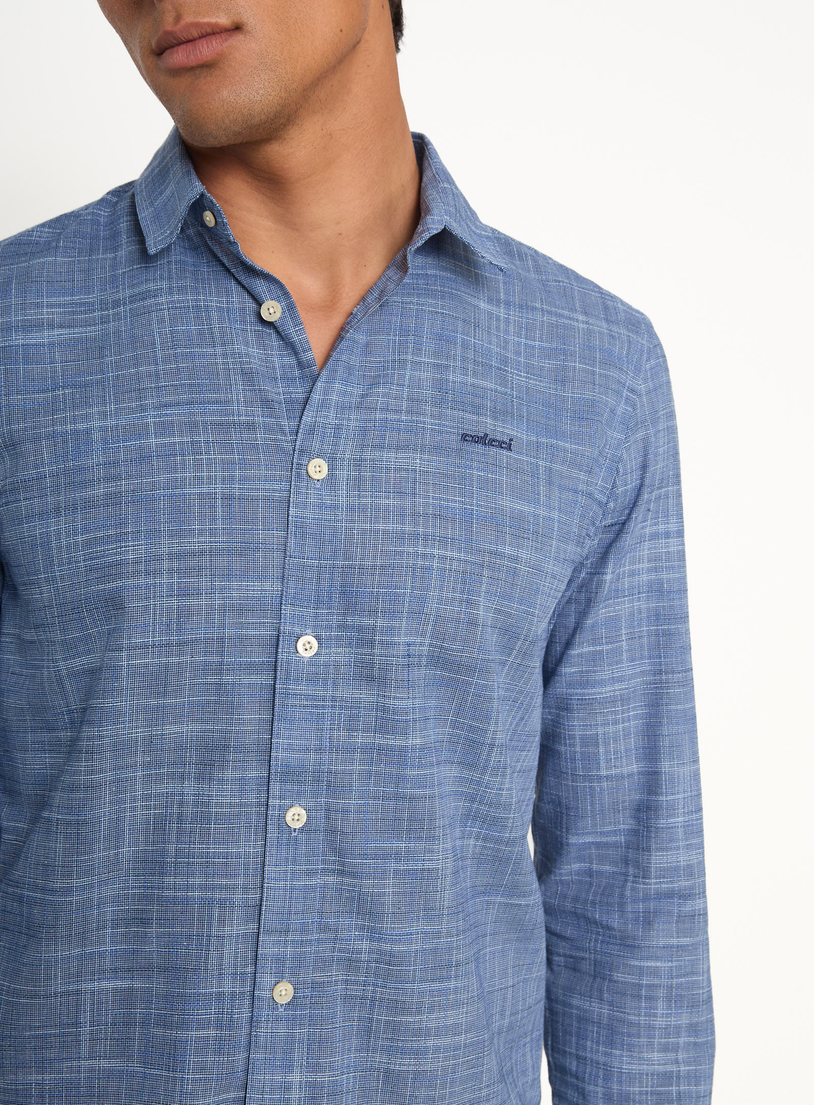 CAMISA RELAX GG MARINHO/AZUL