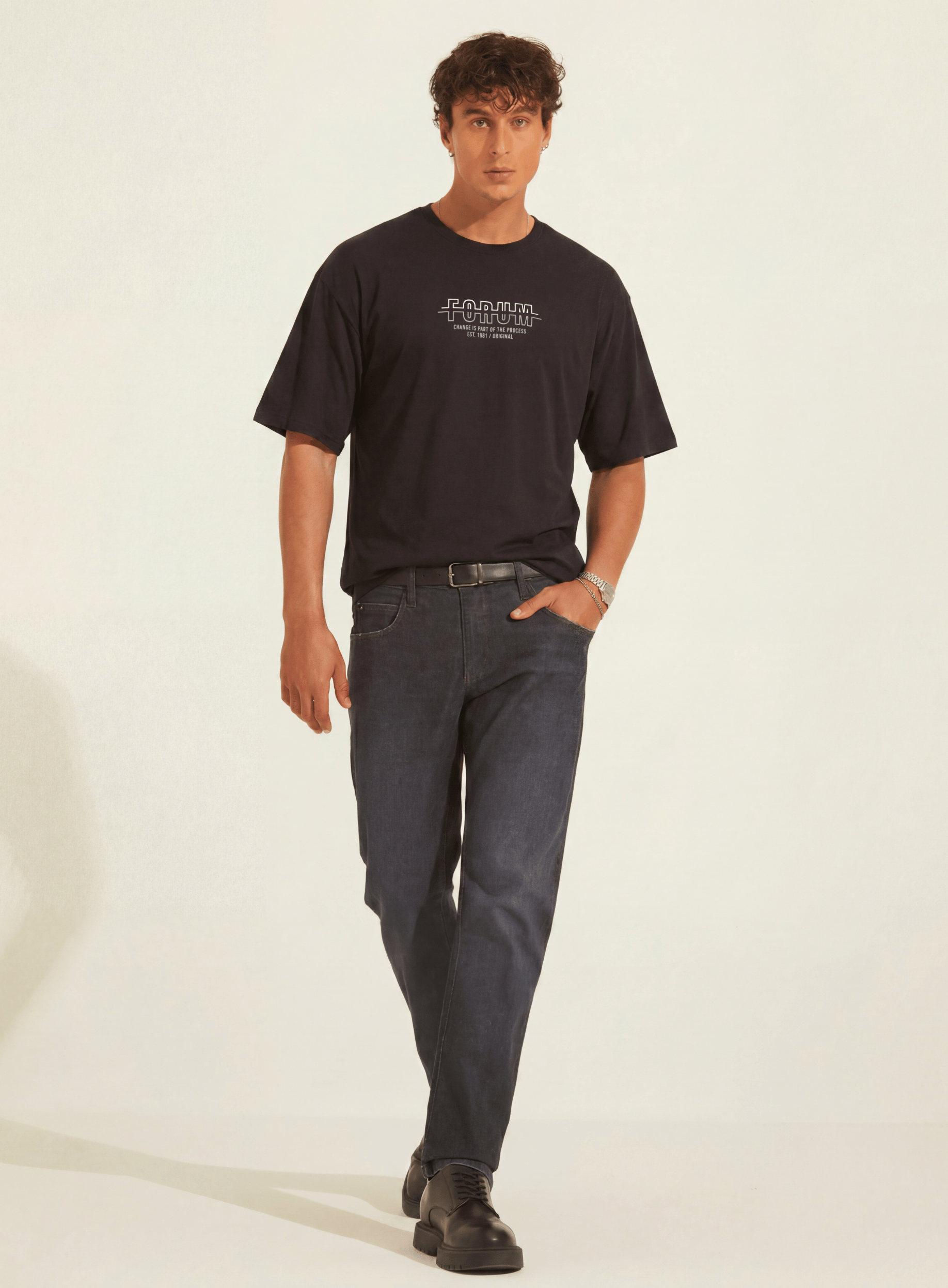 CAMISETA FORUM GG PRETO