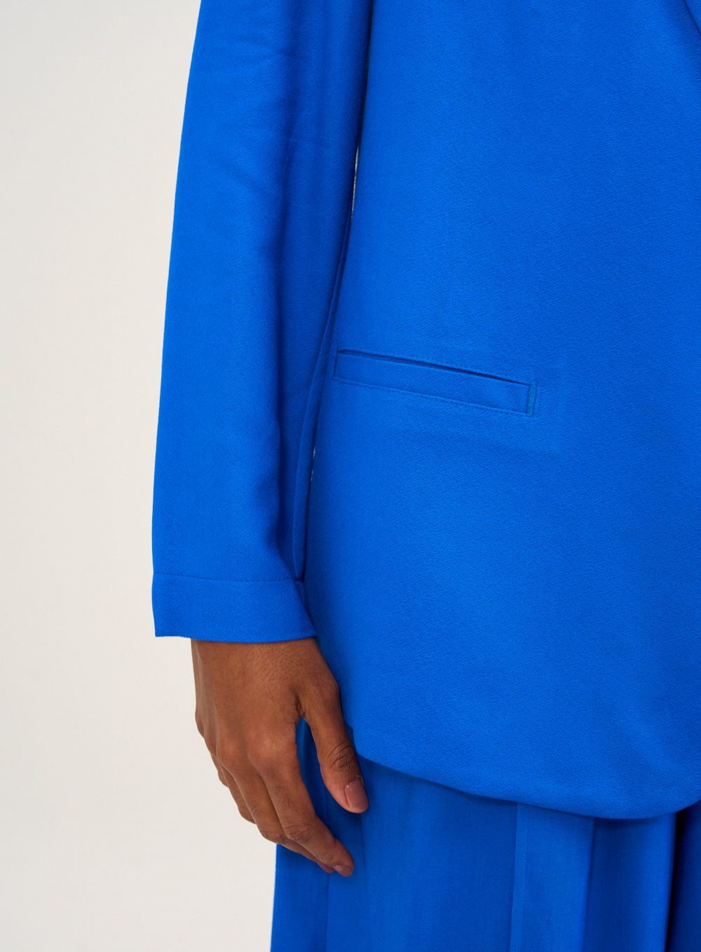 CONJUNTO BLAZER/CALÇA M MARROM PORTOBEL