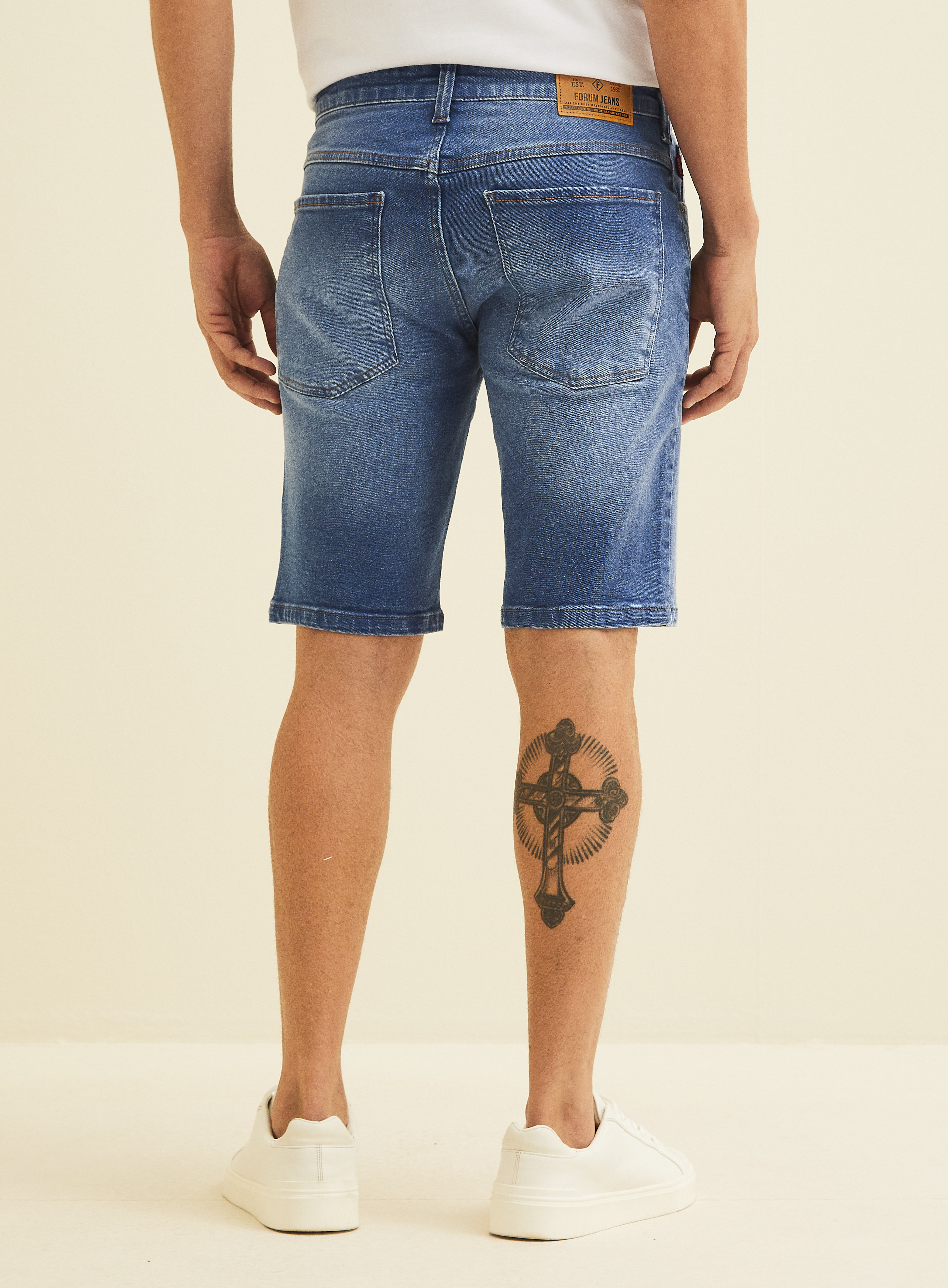 BERMUDA JEANS PAUL SLIM 38 INDIGO