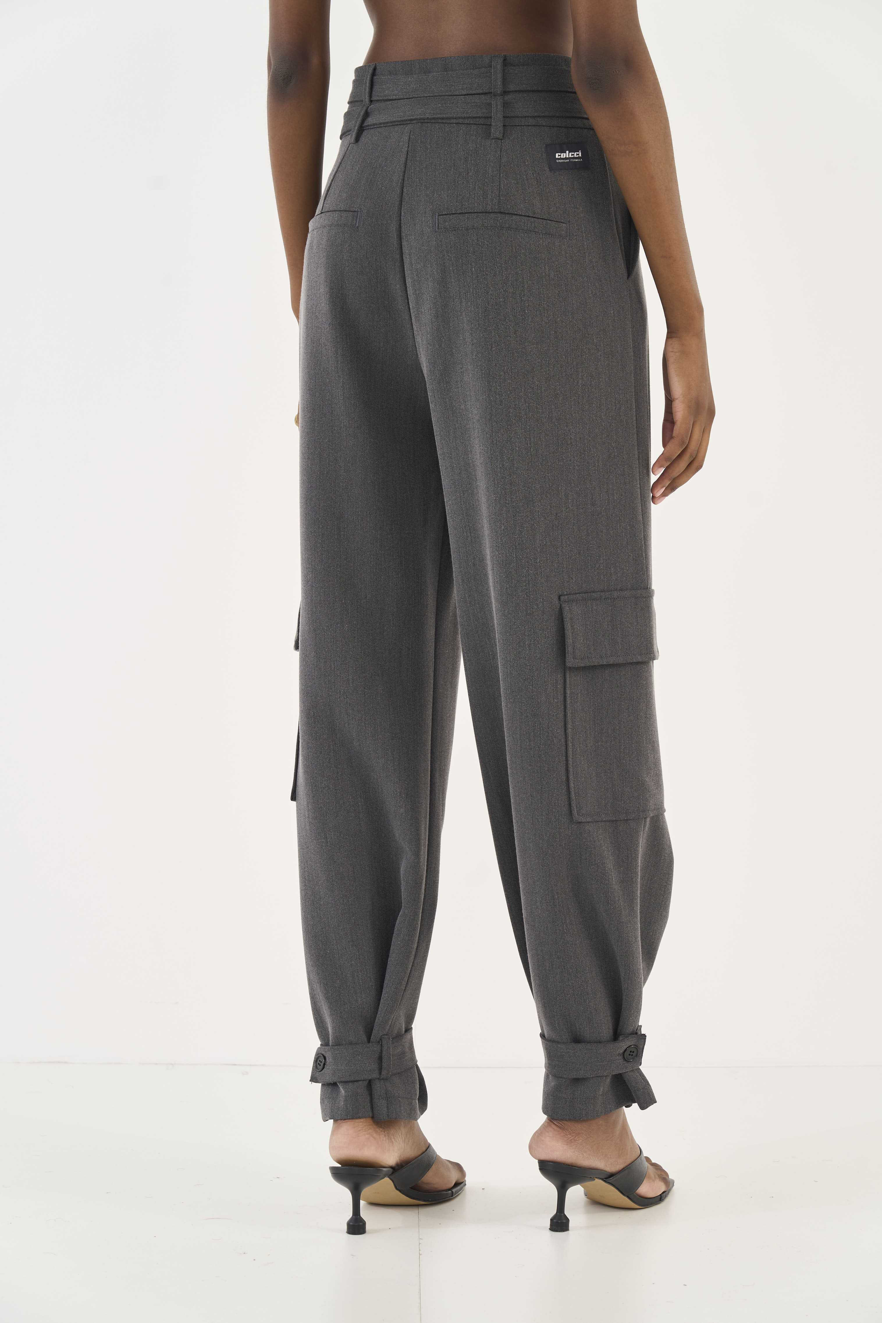 CALÇA COLCCI M PRETO/CINZA