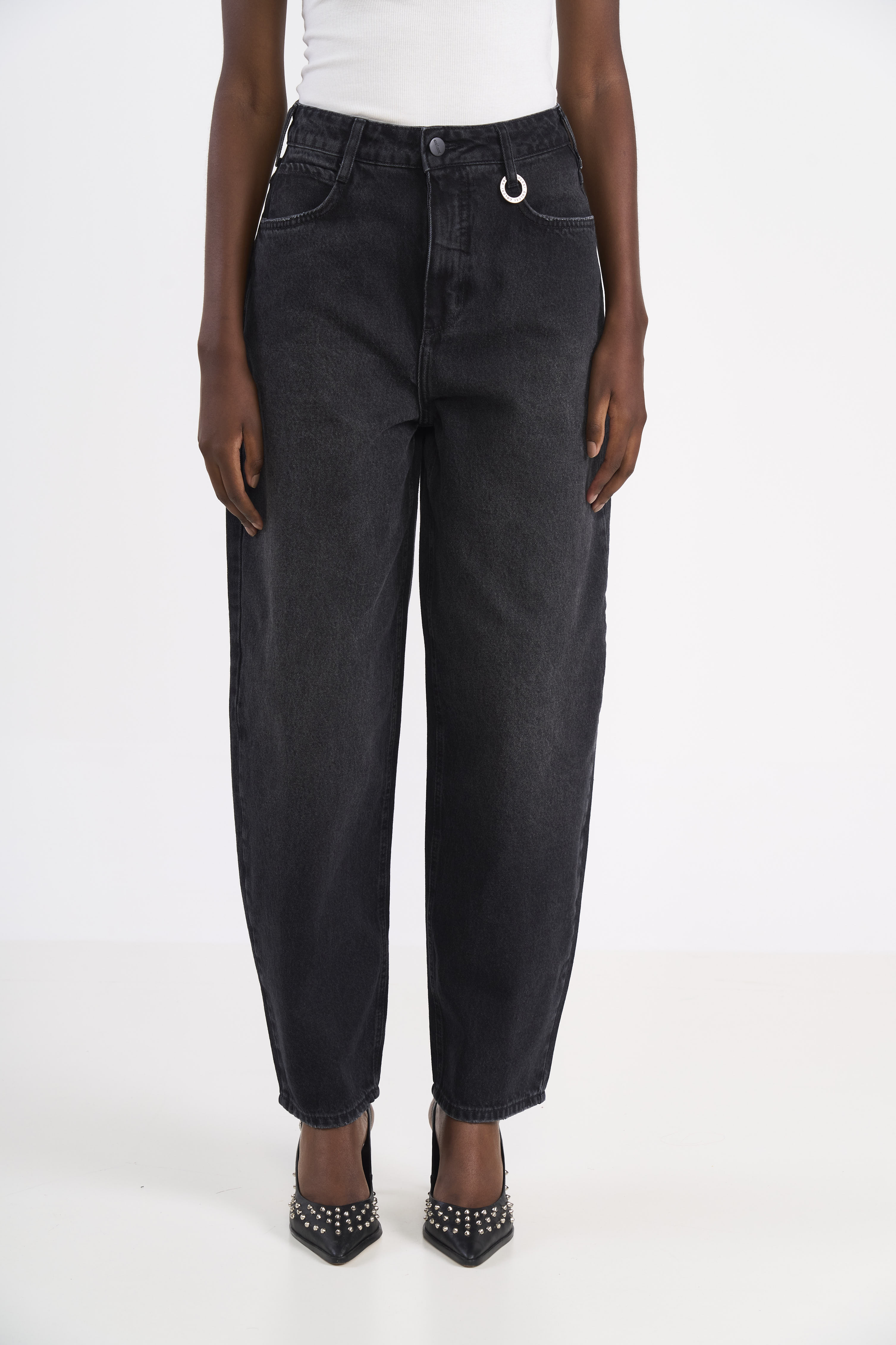 CALÇA JEANS JOANA BARRIL 34 IND.PRETO