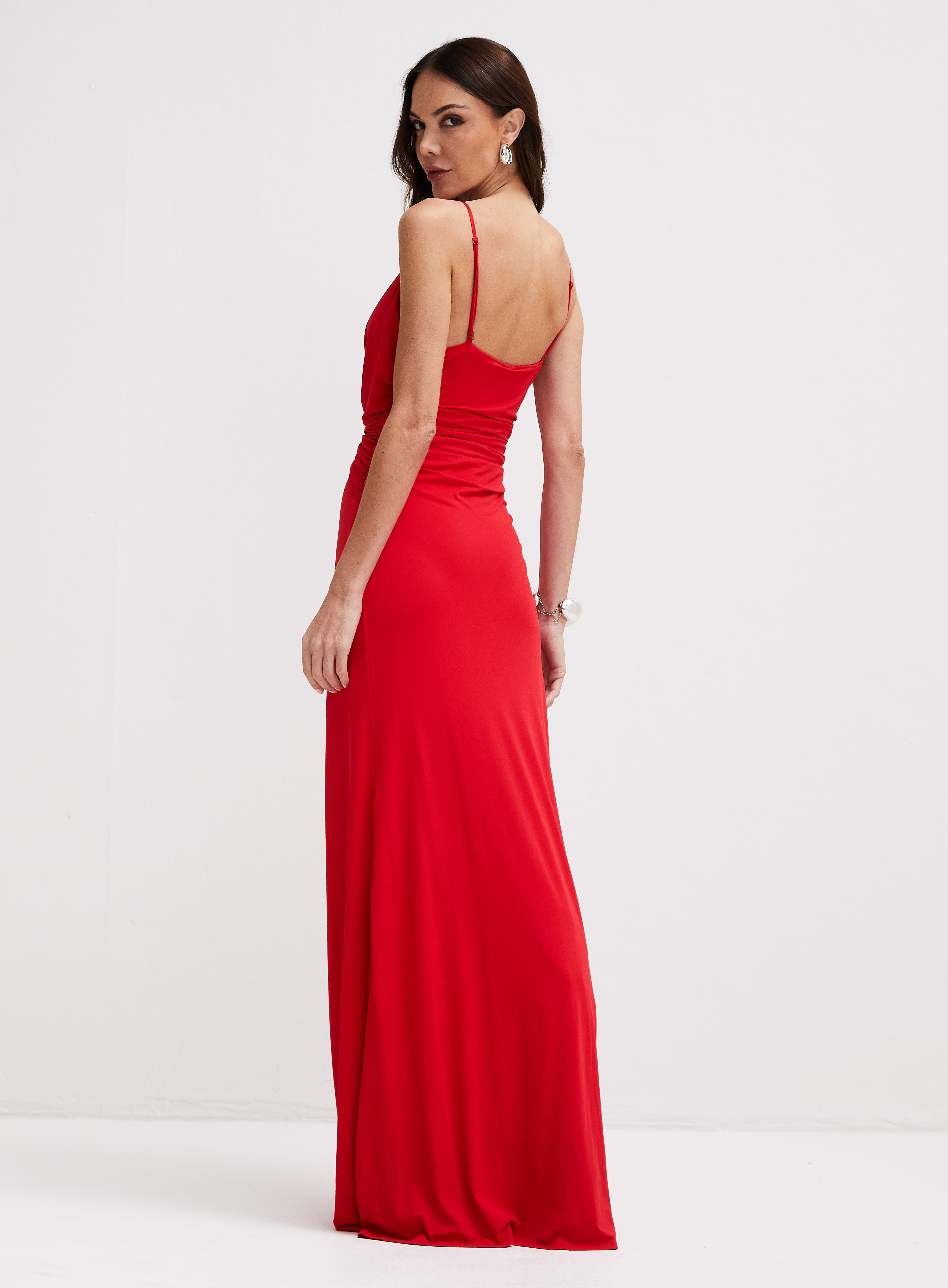 VESTIDO FORUM P VERMELHO SPARKLY