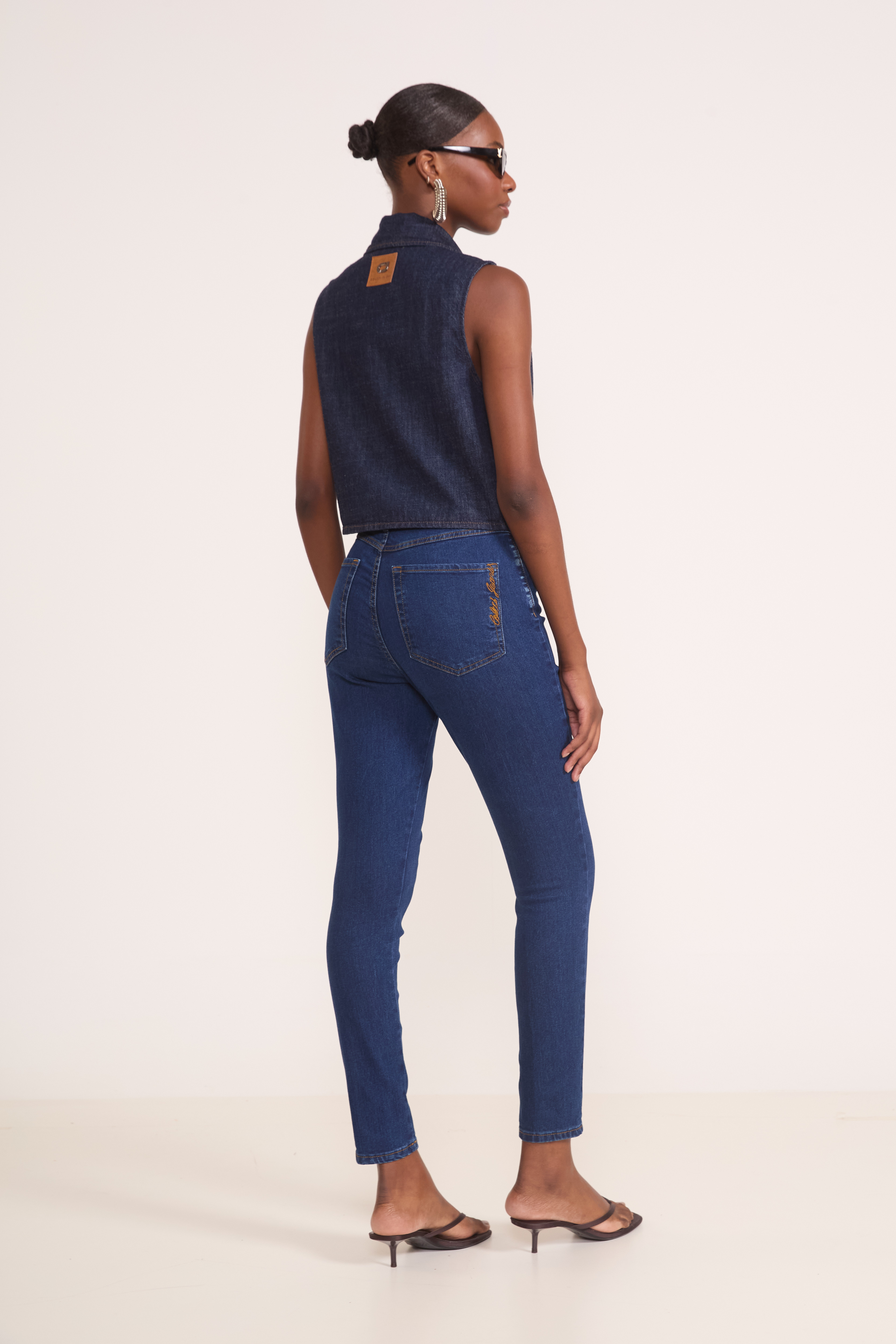 CALÇA JEANS MADRID STRETCH 42 INDIGO