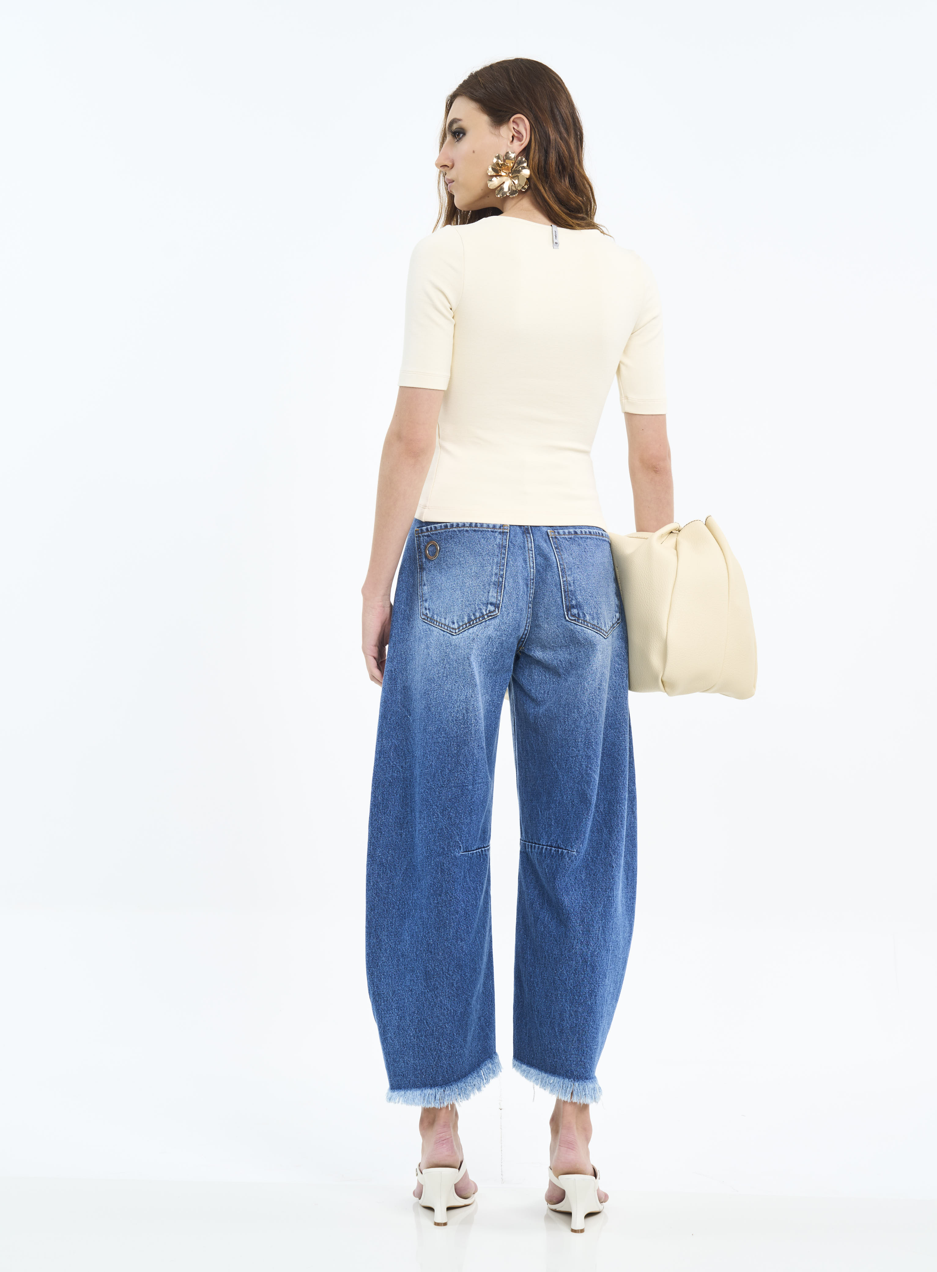 CALÇA JEANS JOANA BARRIL 34 INDIGO