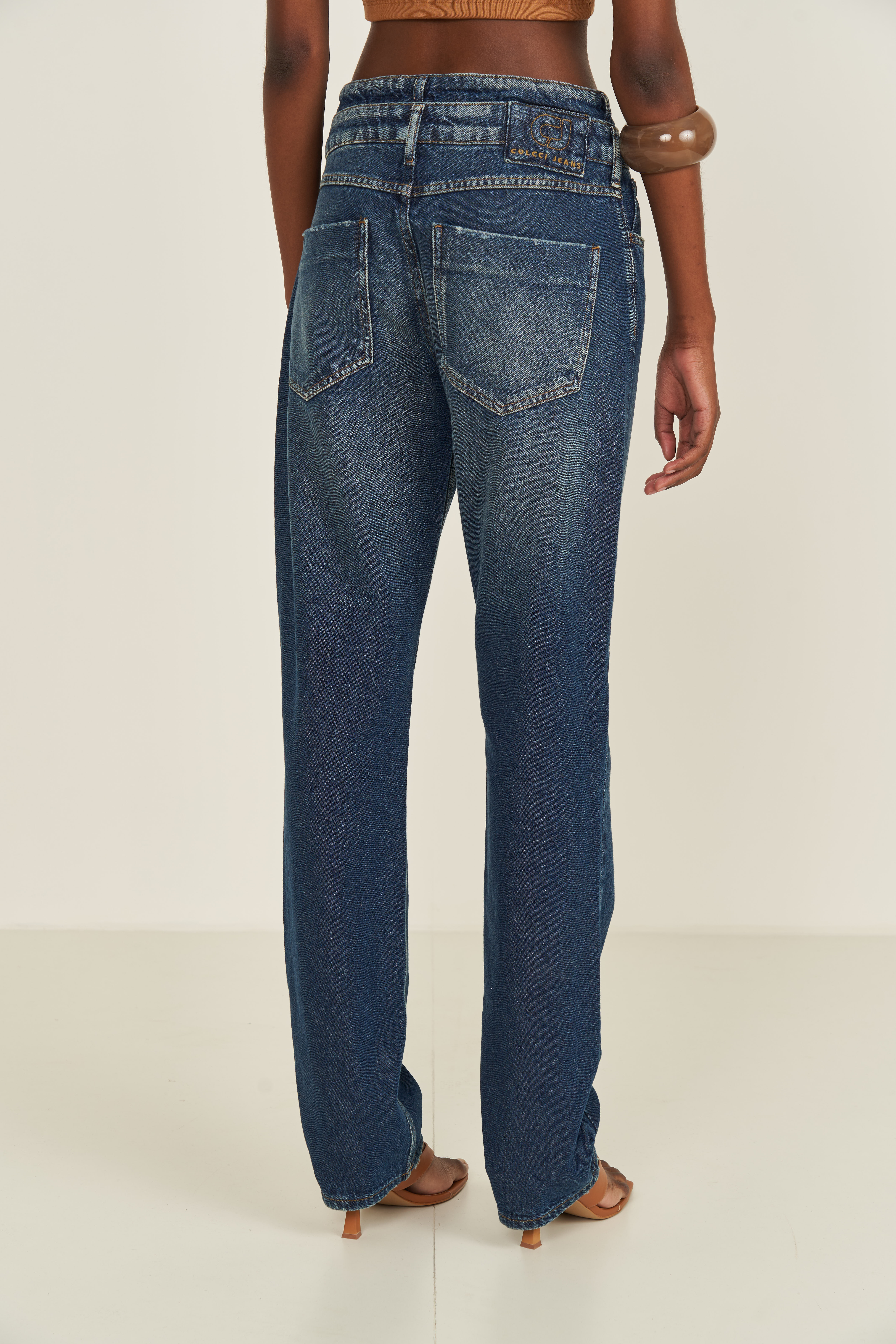 CALÇA JEANS ROMA 40 INDIGO
