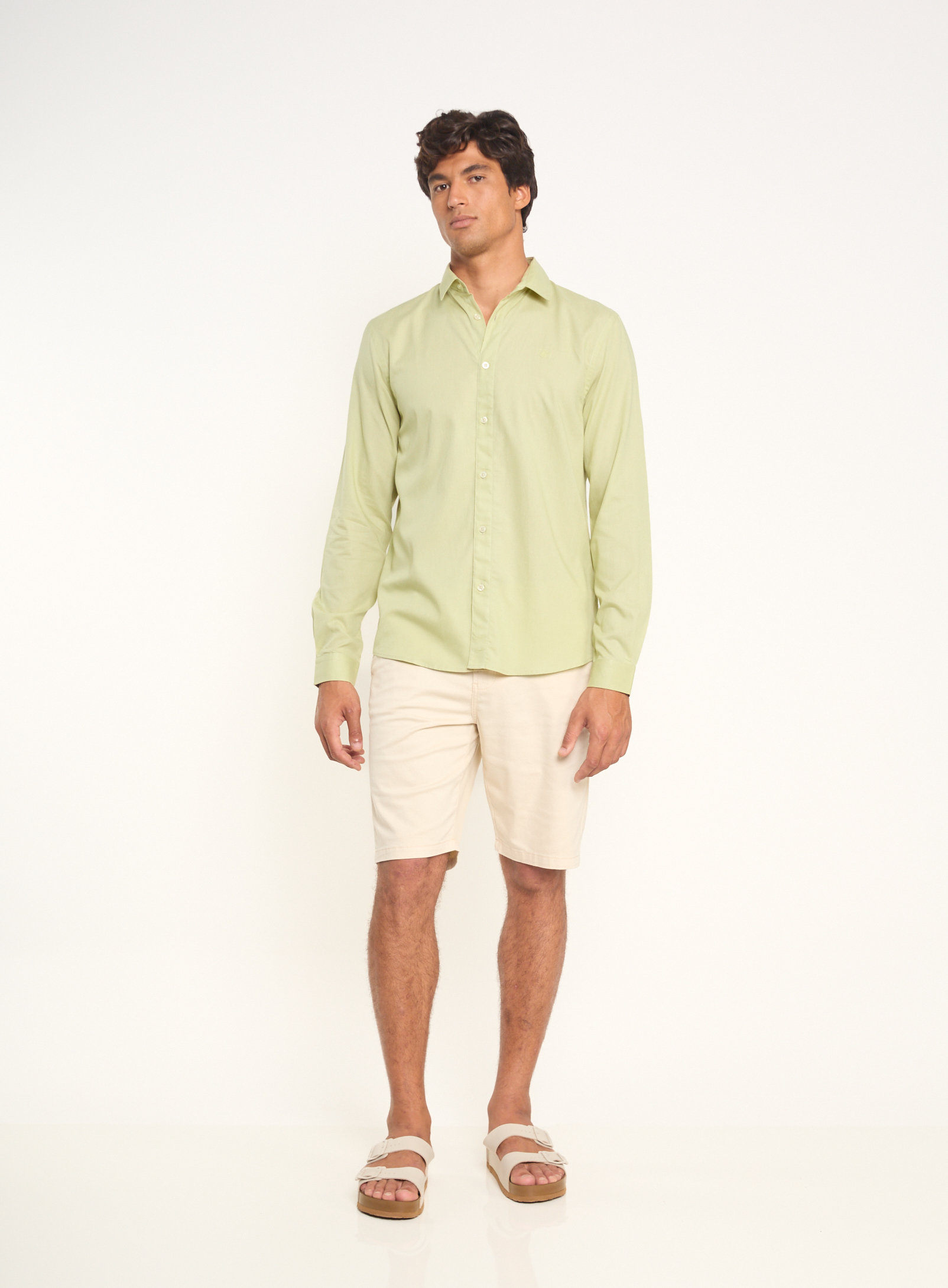 CAMISA RELAX 2 G BEGE ARUNA