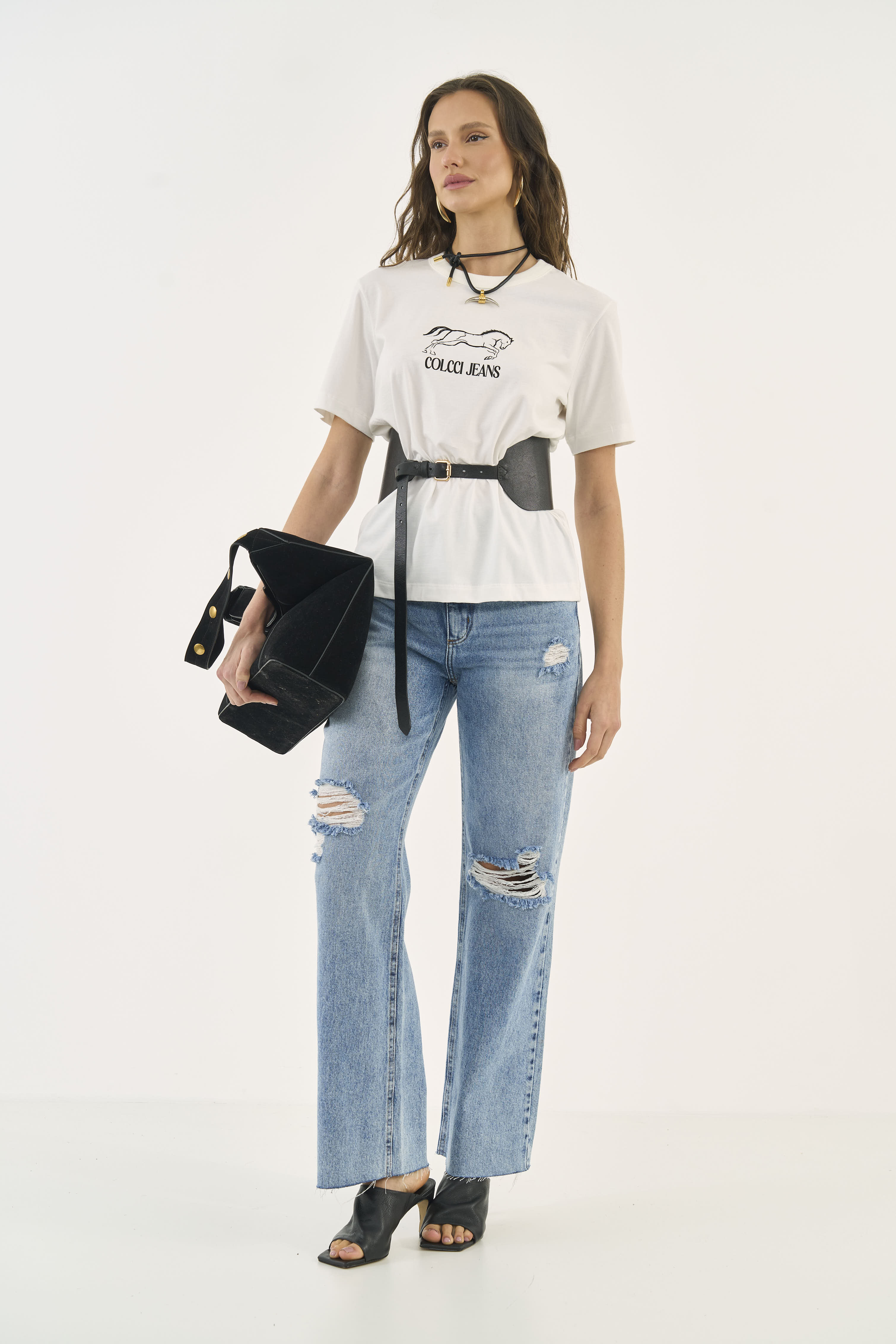 CALÇA JEANS BARCELONA 40 INDIGO