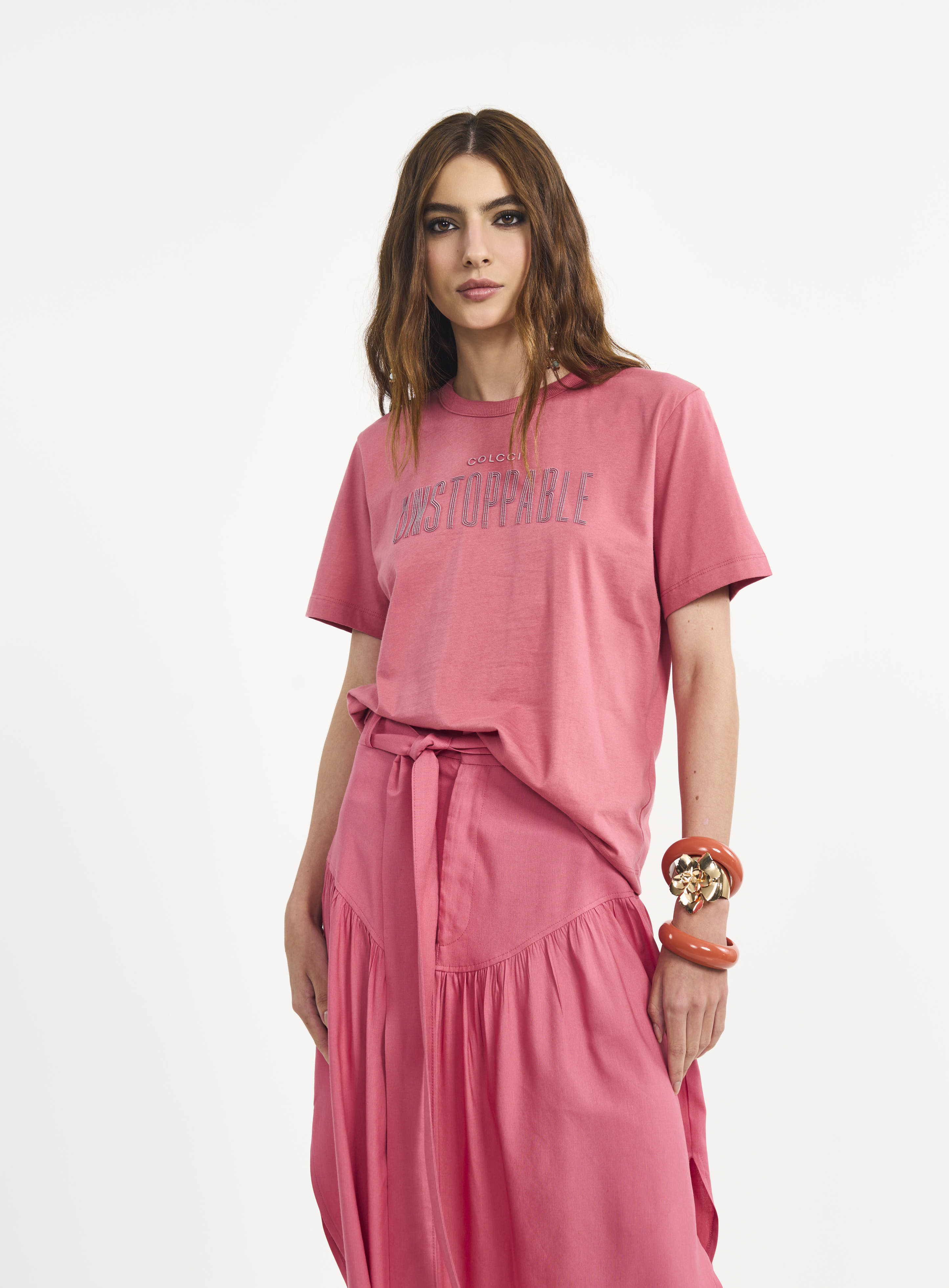 CAMISETA COLCCI G ROSA DANDY