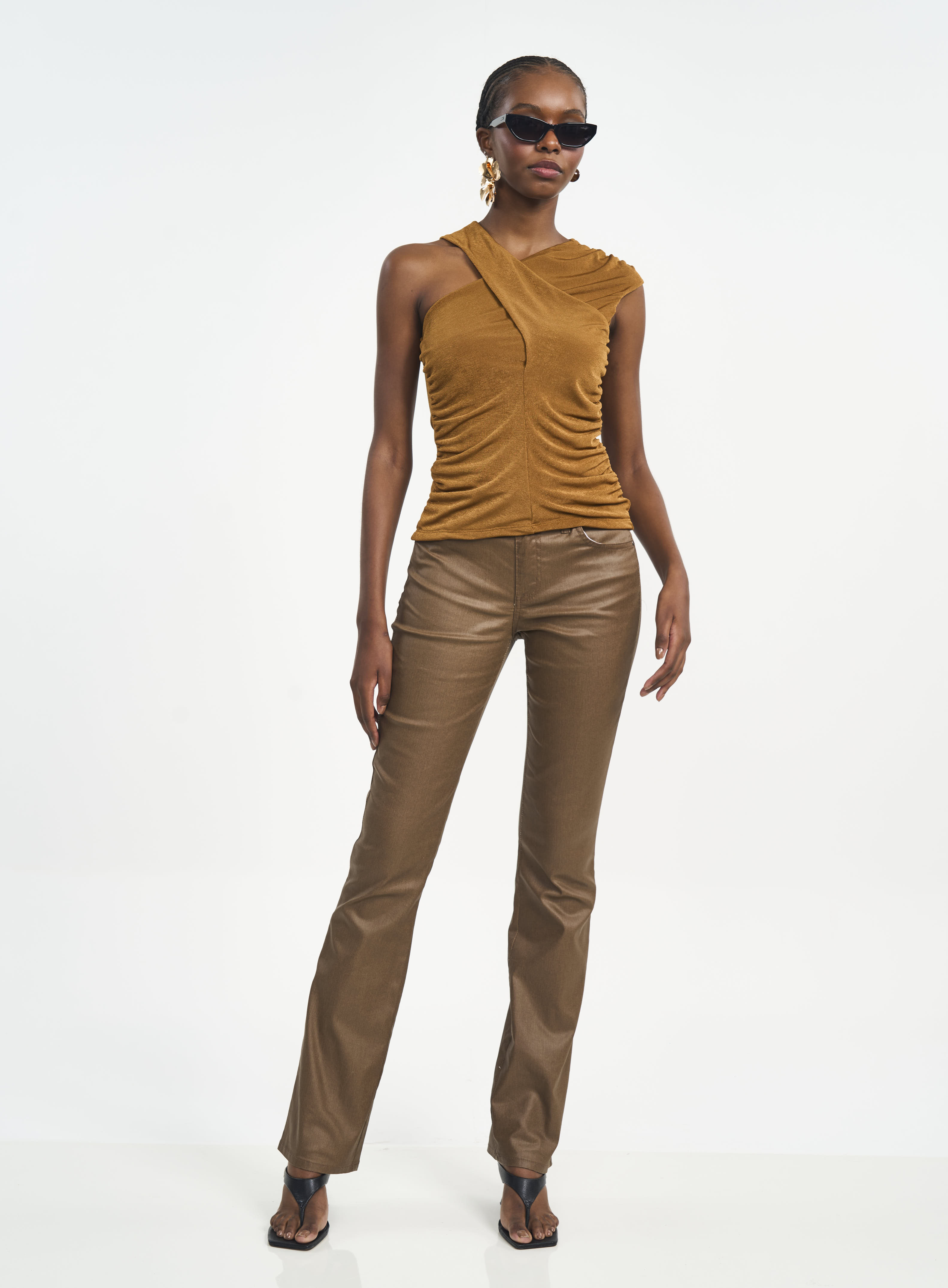 BLUSA COLCCI G MARROM DROME