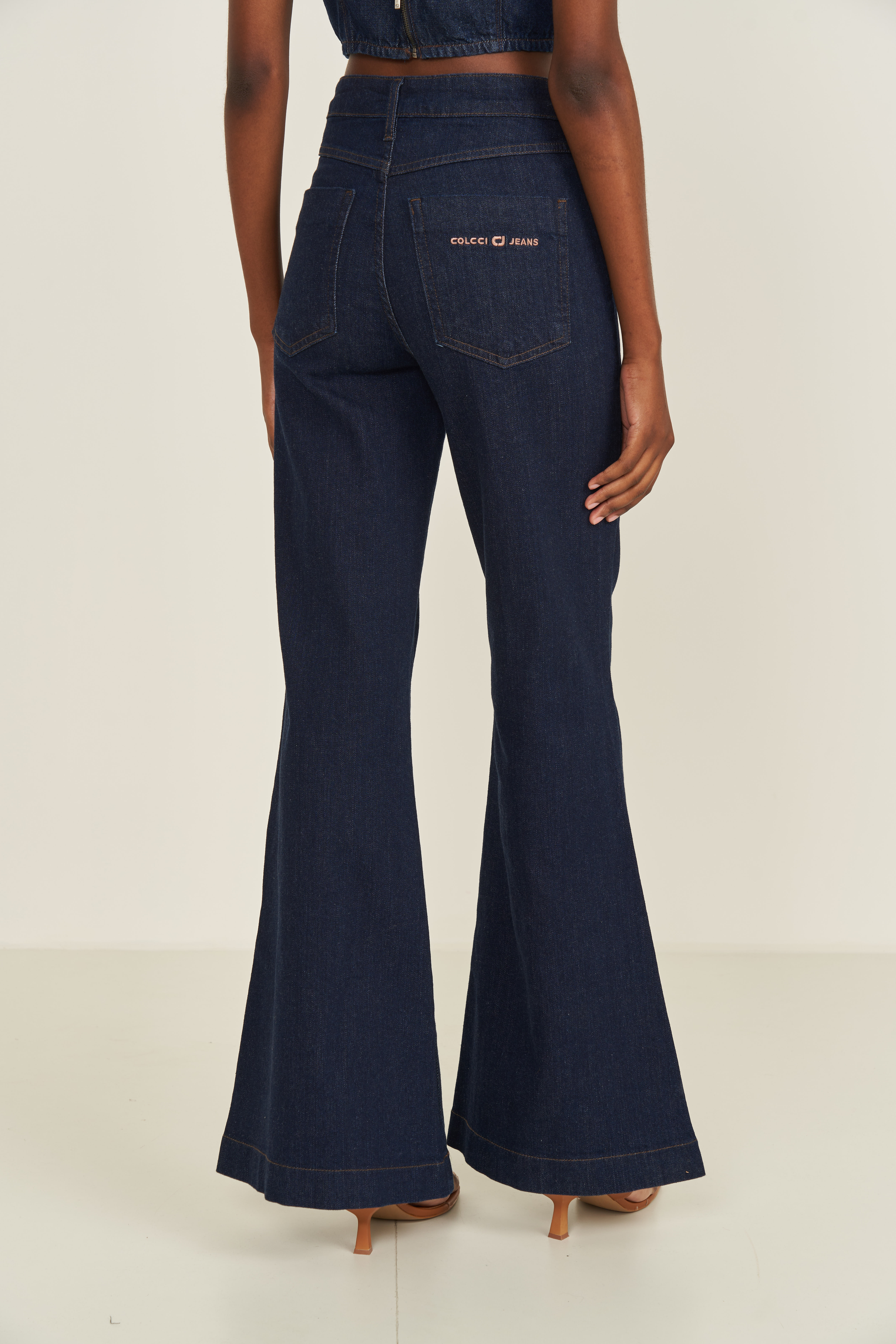 CALÇA JEANS MADRID BOOT CUT 34 INDIGO