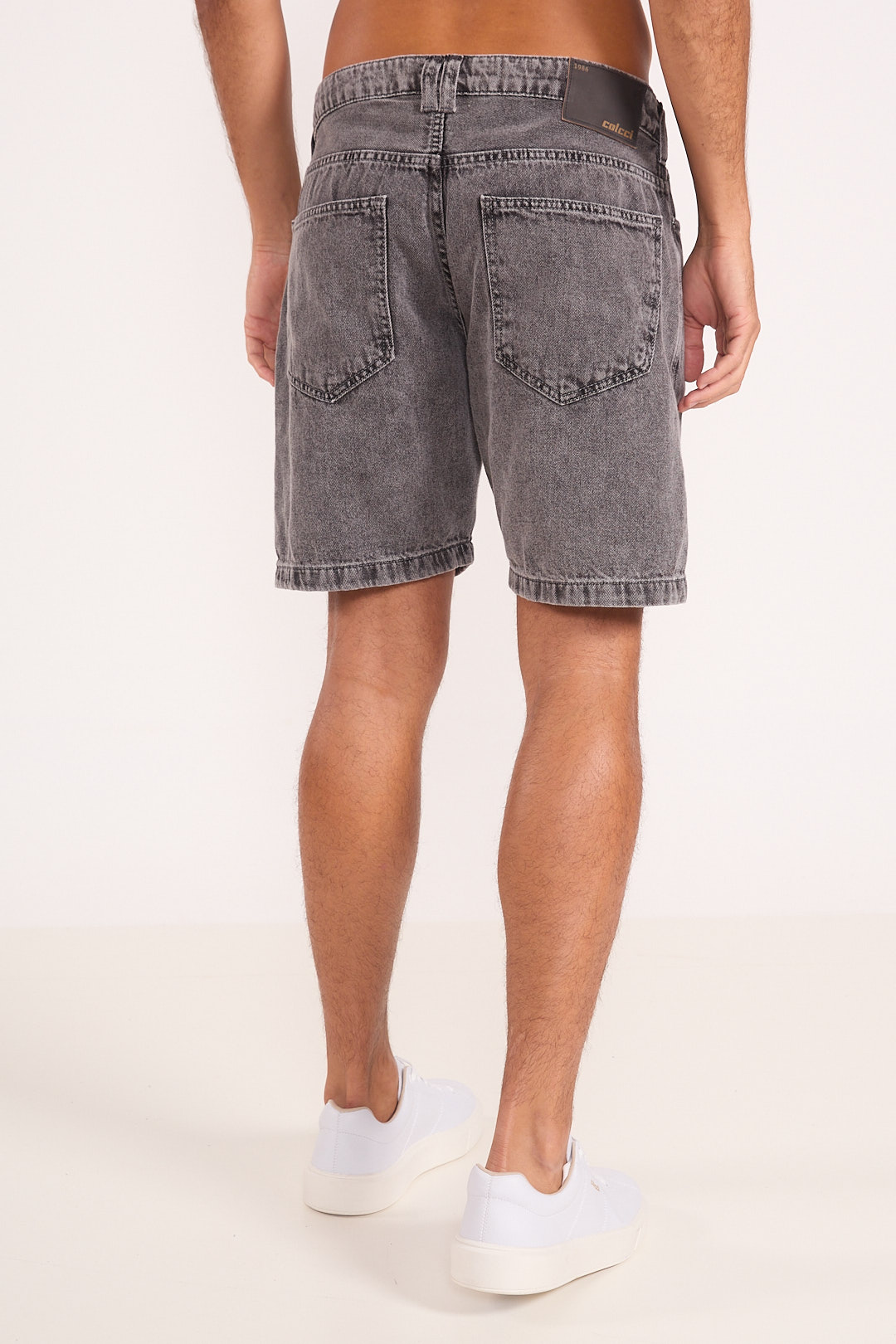 BERMUDA JEANS NEW DAVI 42 IND.PRETO