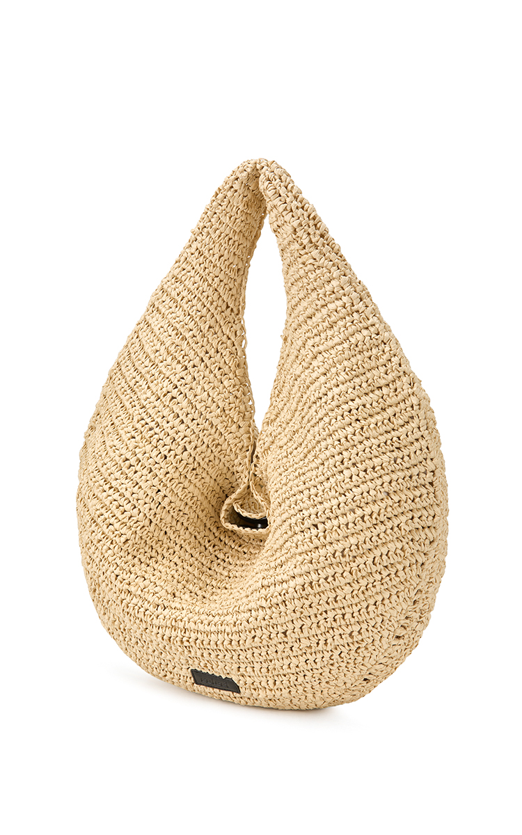 BOLSA COLCCI FEM HOBO PALHA U NATURAL