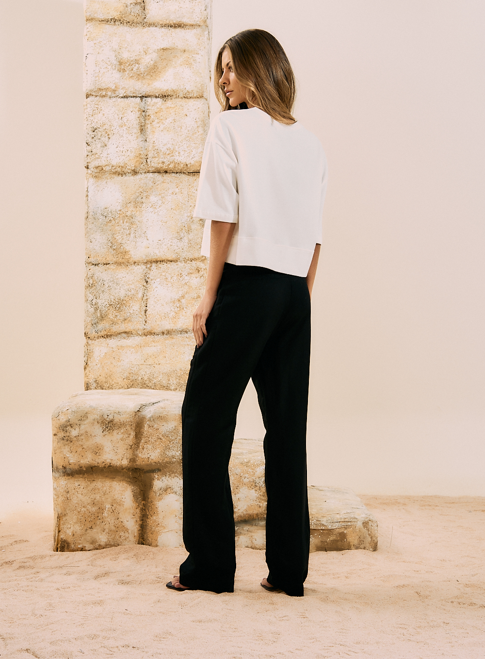 CALÇA LINHO G PRETO