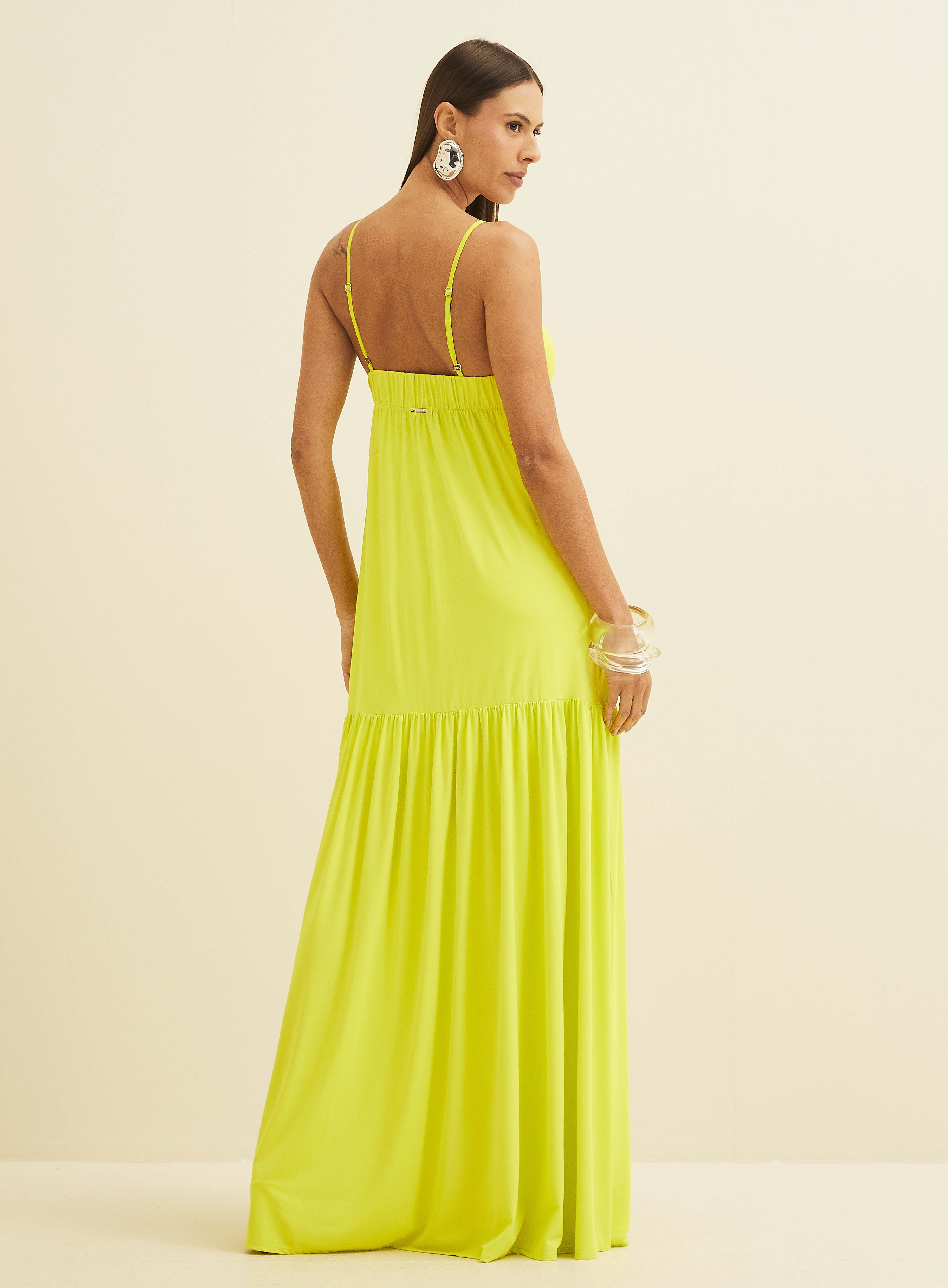 VESTIDO FORUM PP AMARELO ILHA