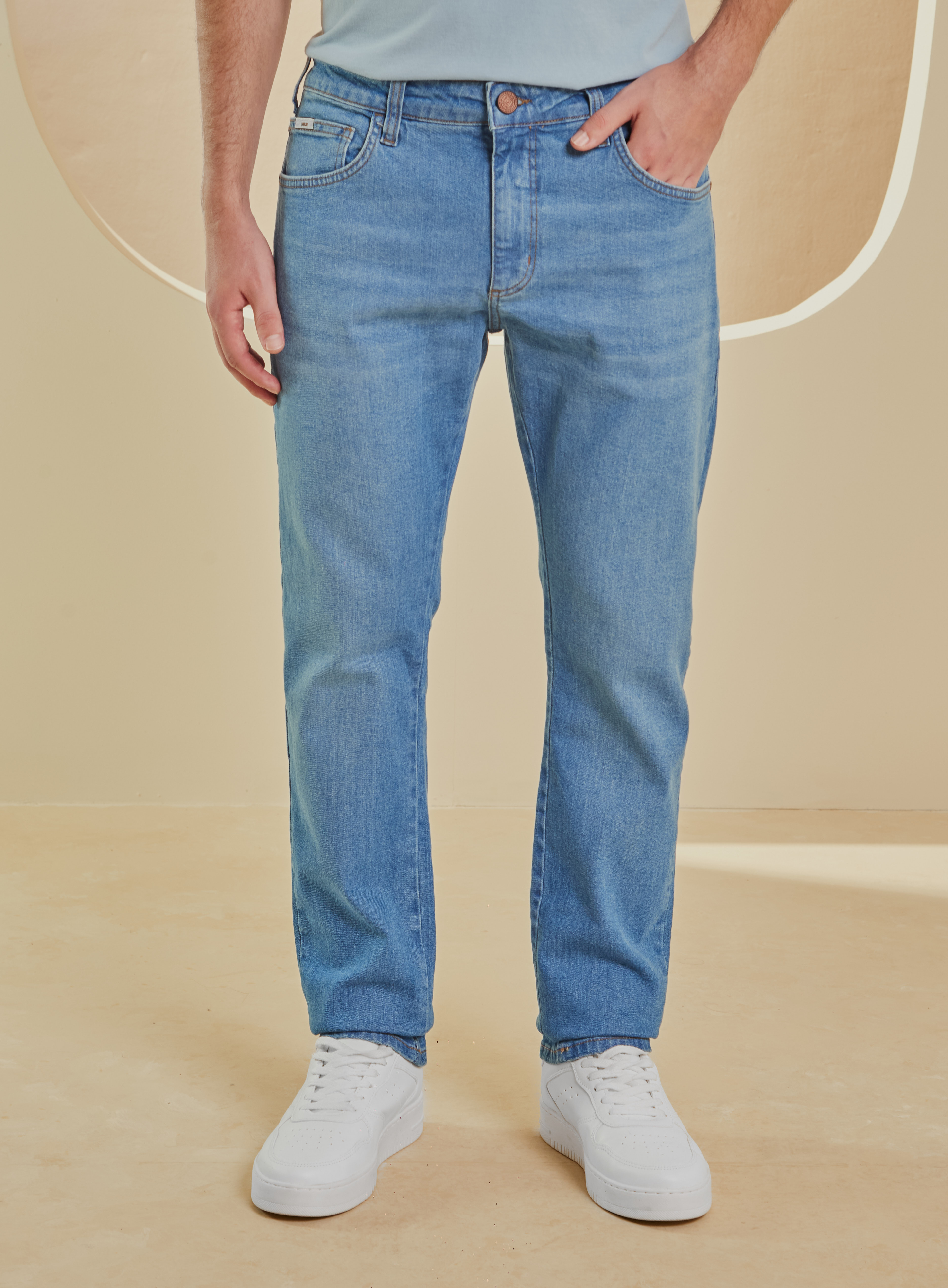 CALÇA JEANS PAUL SLIM 40 INDIGO