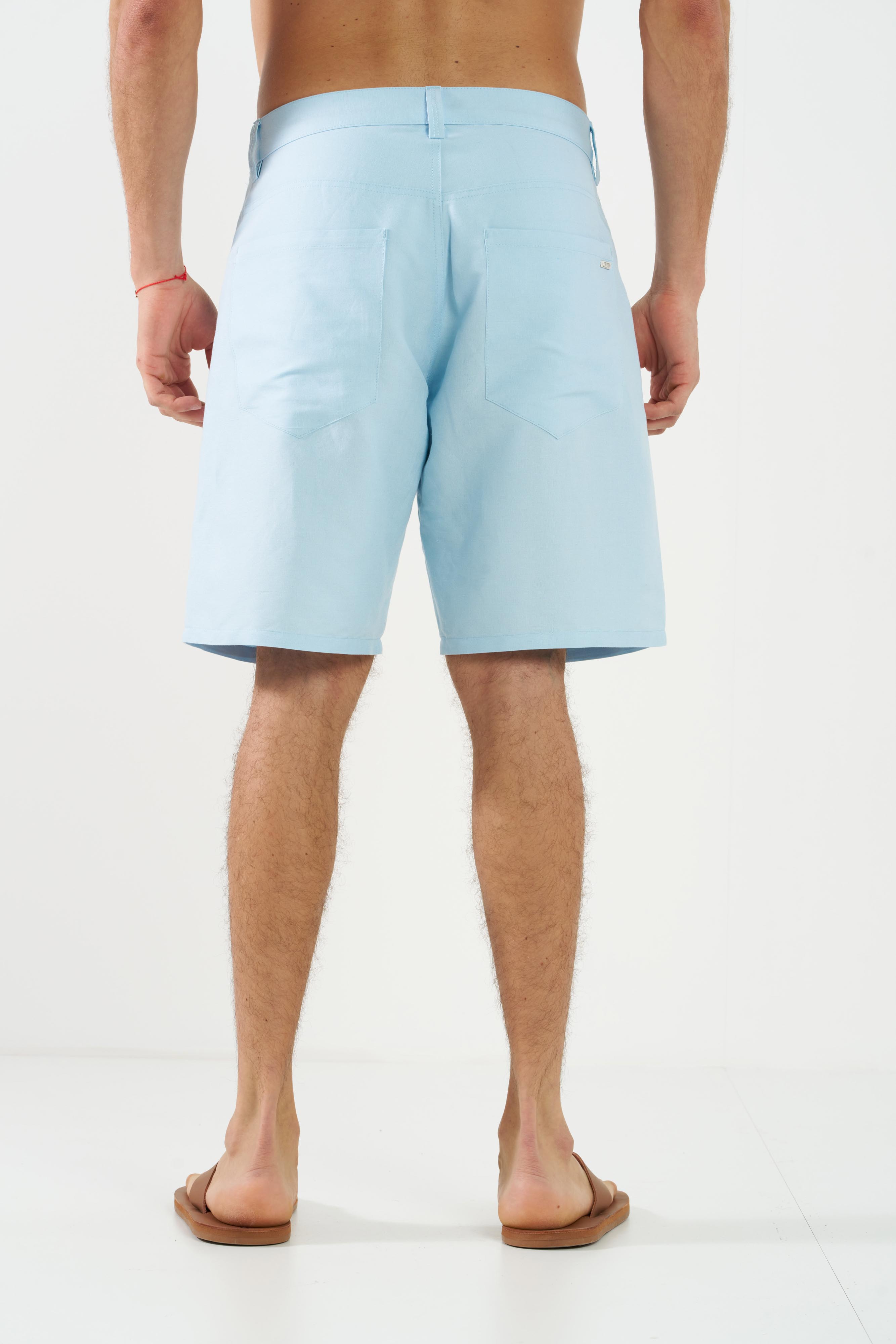BERMUDA LINHO G AZUL LOCCI
