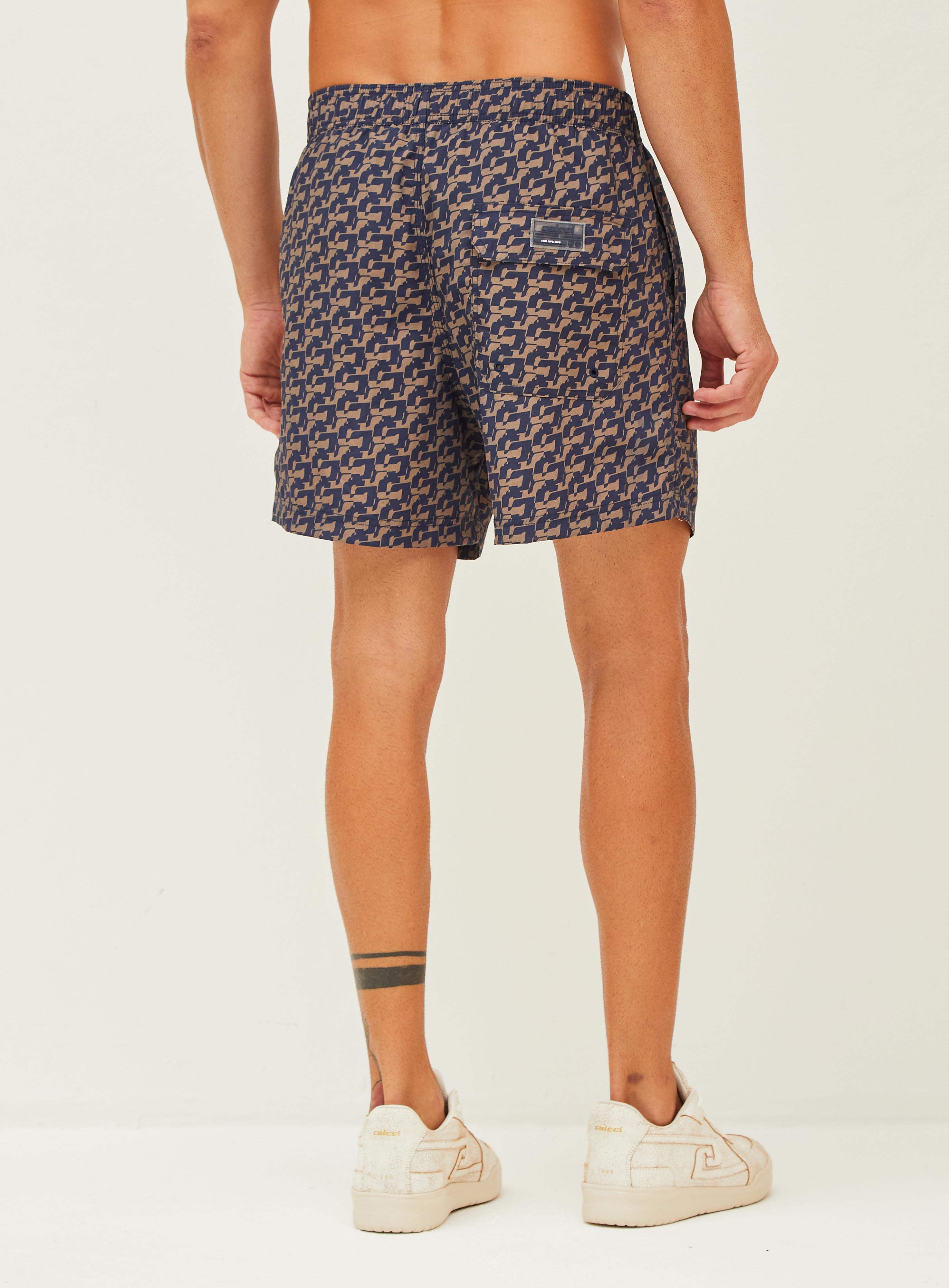 BEACHSHORT ESTAMPADO M LOGOMANIA