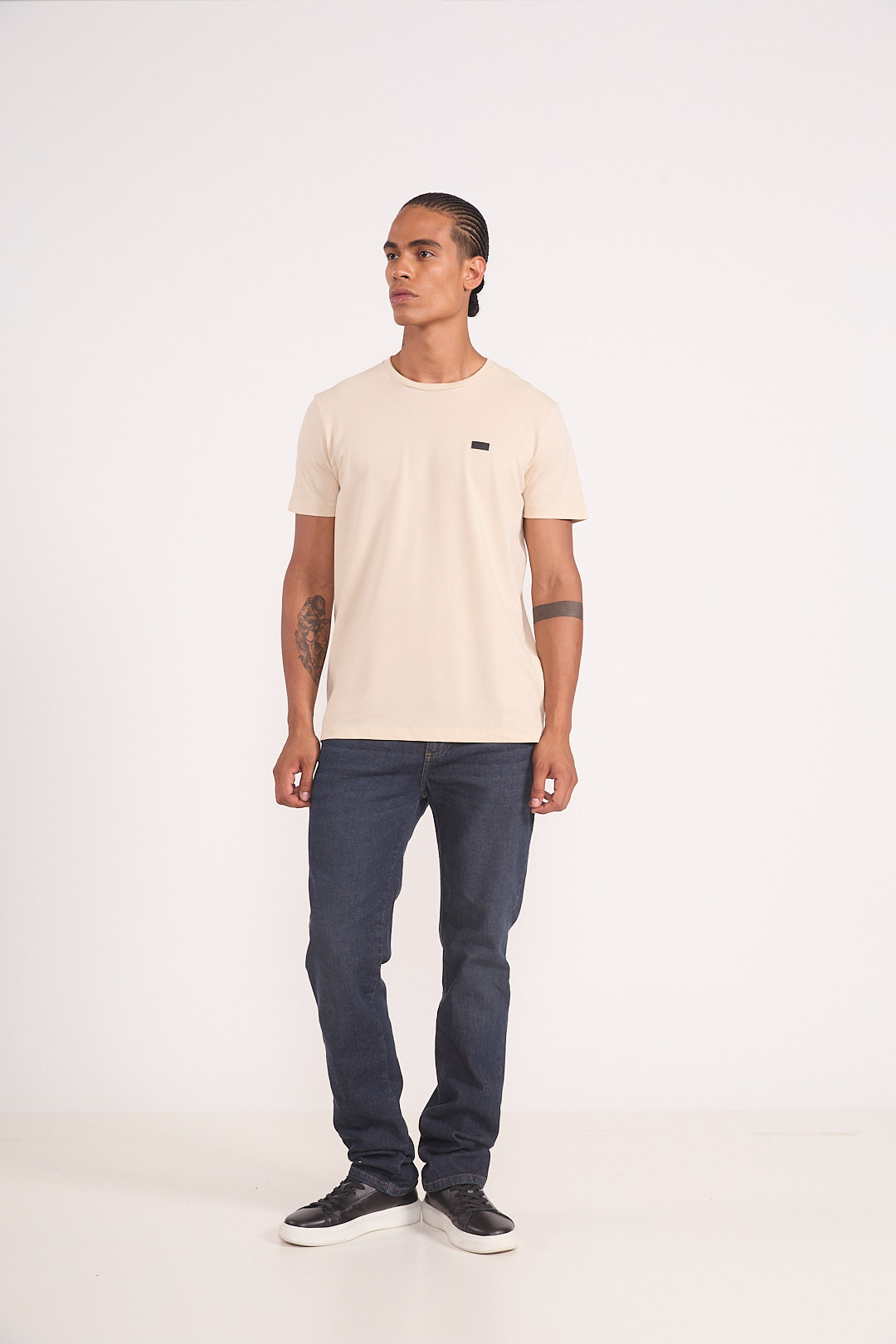 CAMISETA COLCCI G BEGE TAUPE