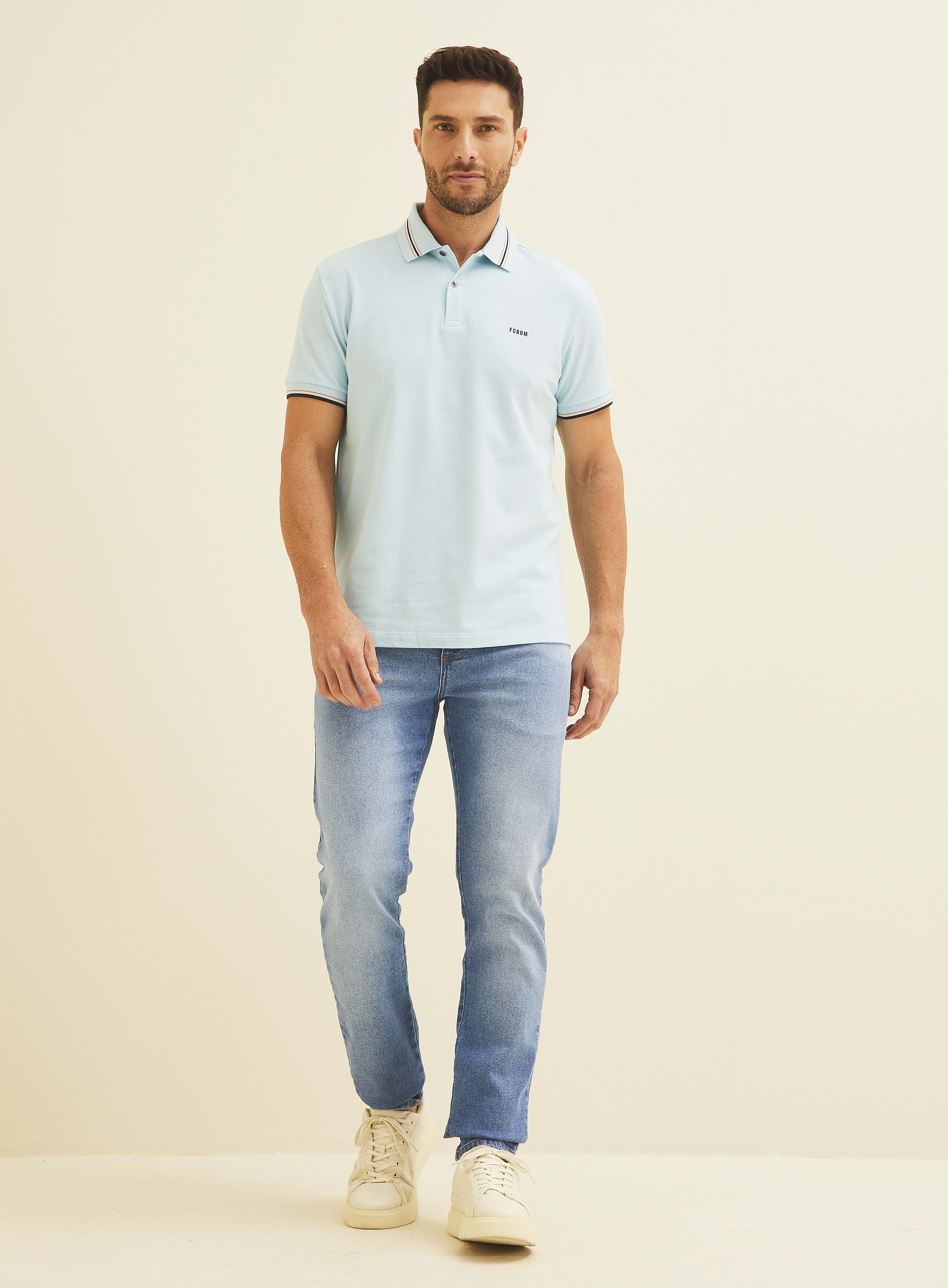 POLO FORUM GG AZUL NUVOLA