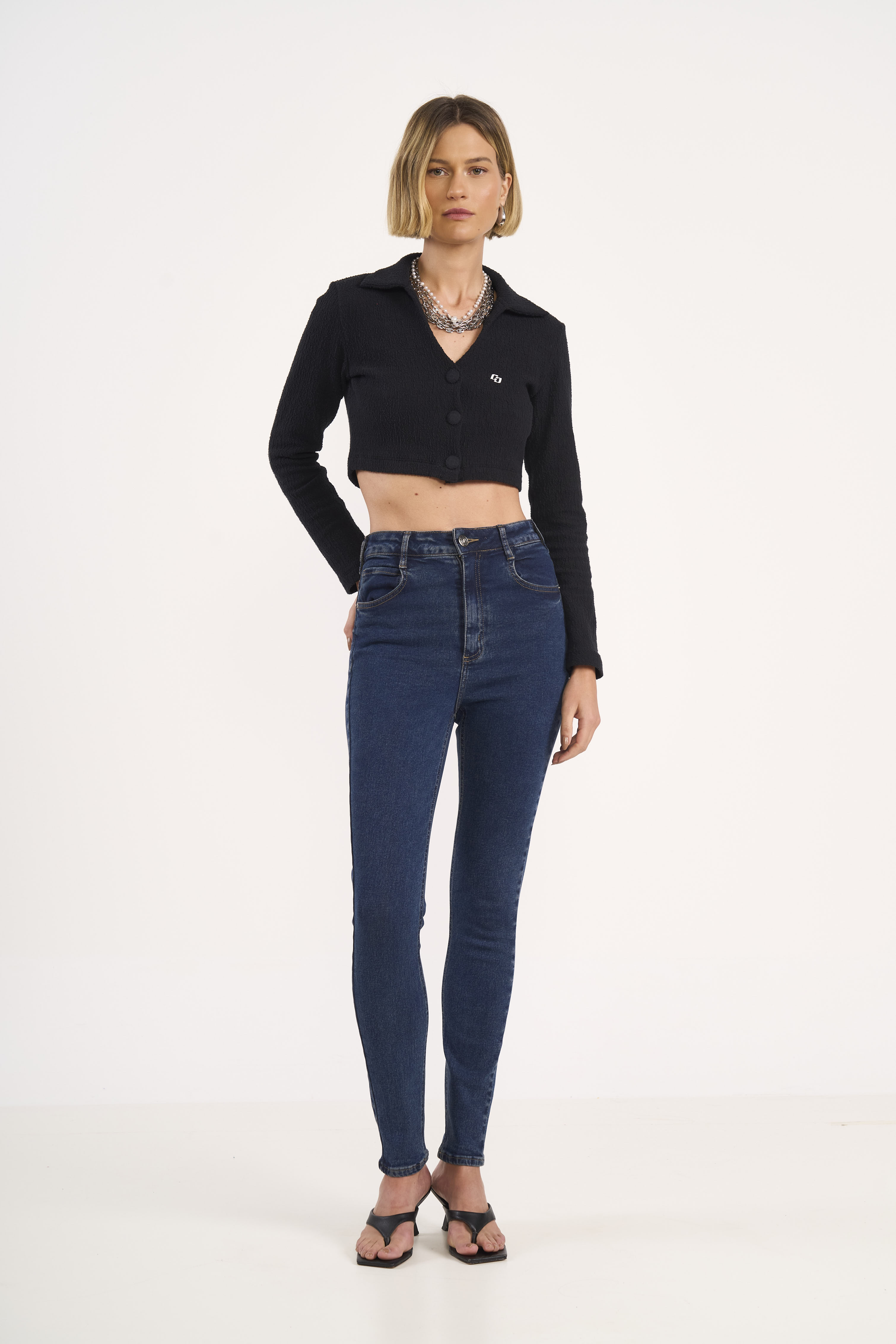 CALÇA JEANS BRUNA STRETCH 36 INDIGO