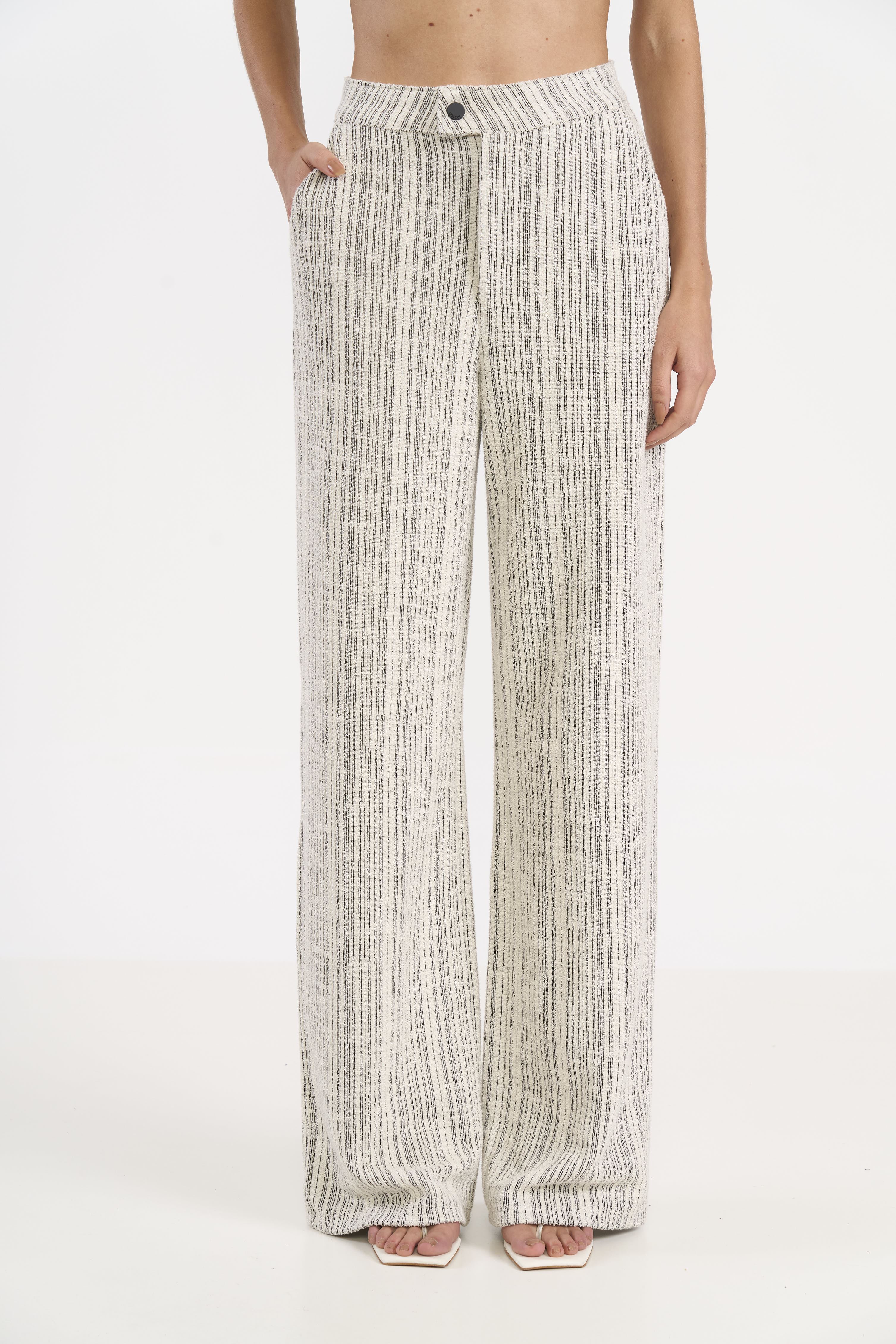 CALÇA COLCCI M BEGE/PRETO