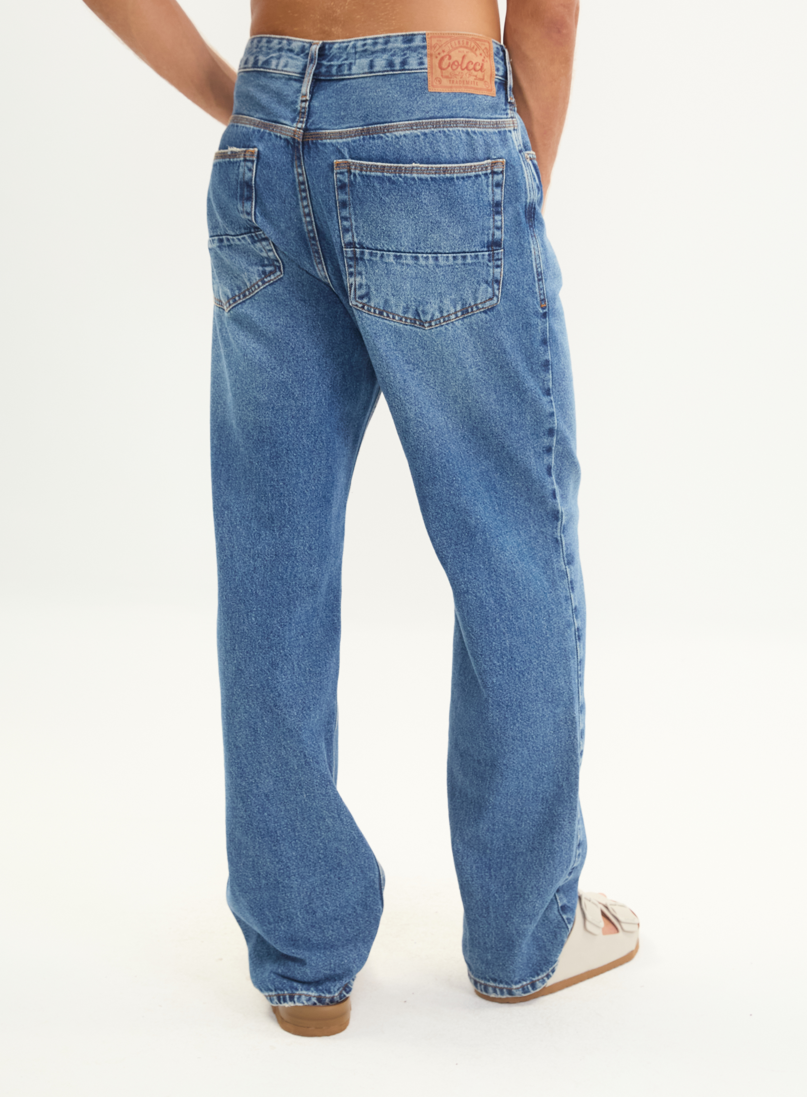 CALÇA JEANS LOOSE 38 INDIGO