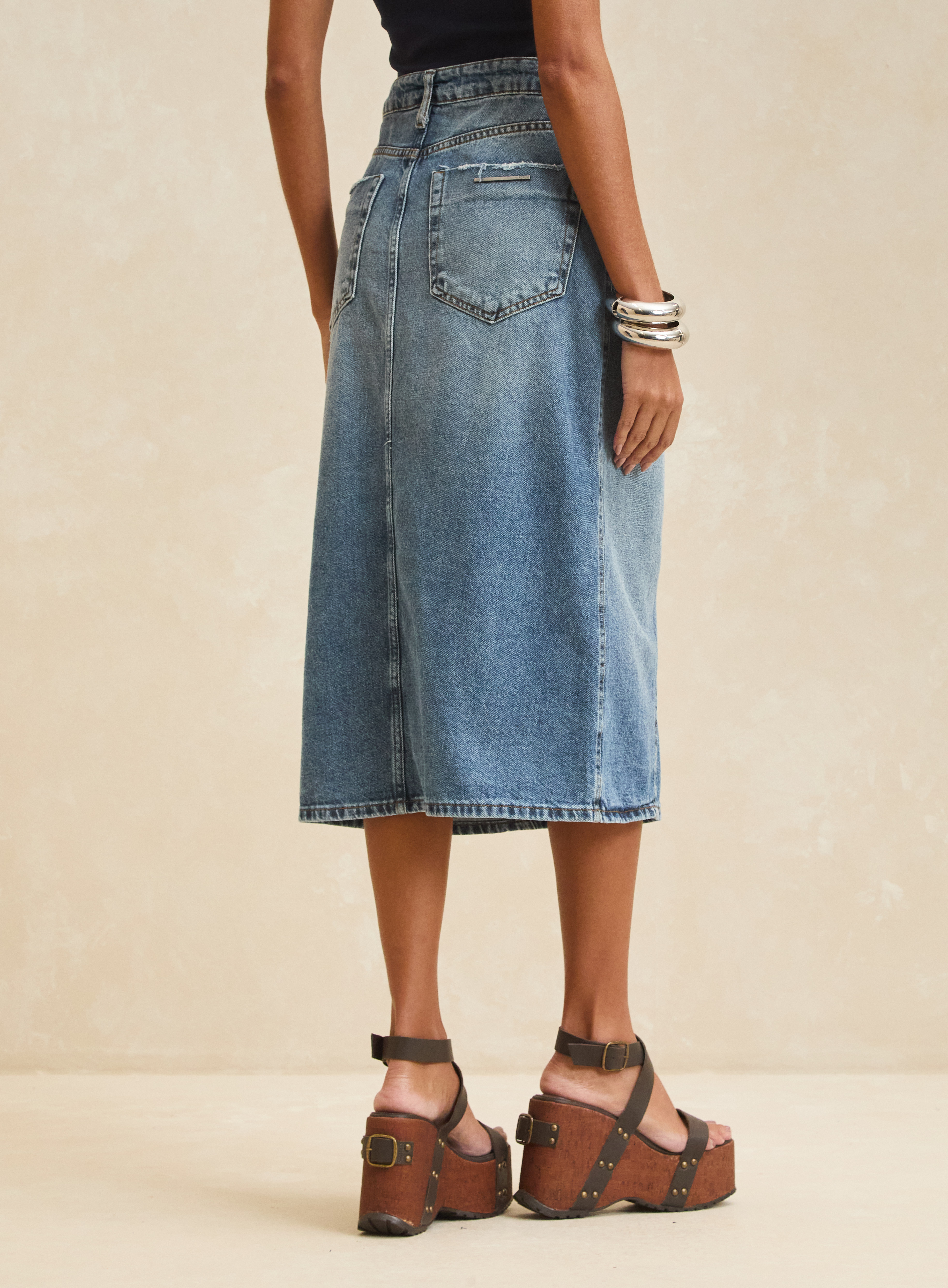 SAIA JEANS 36 INDIGO