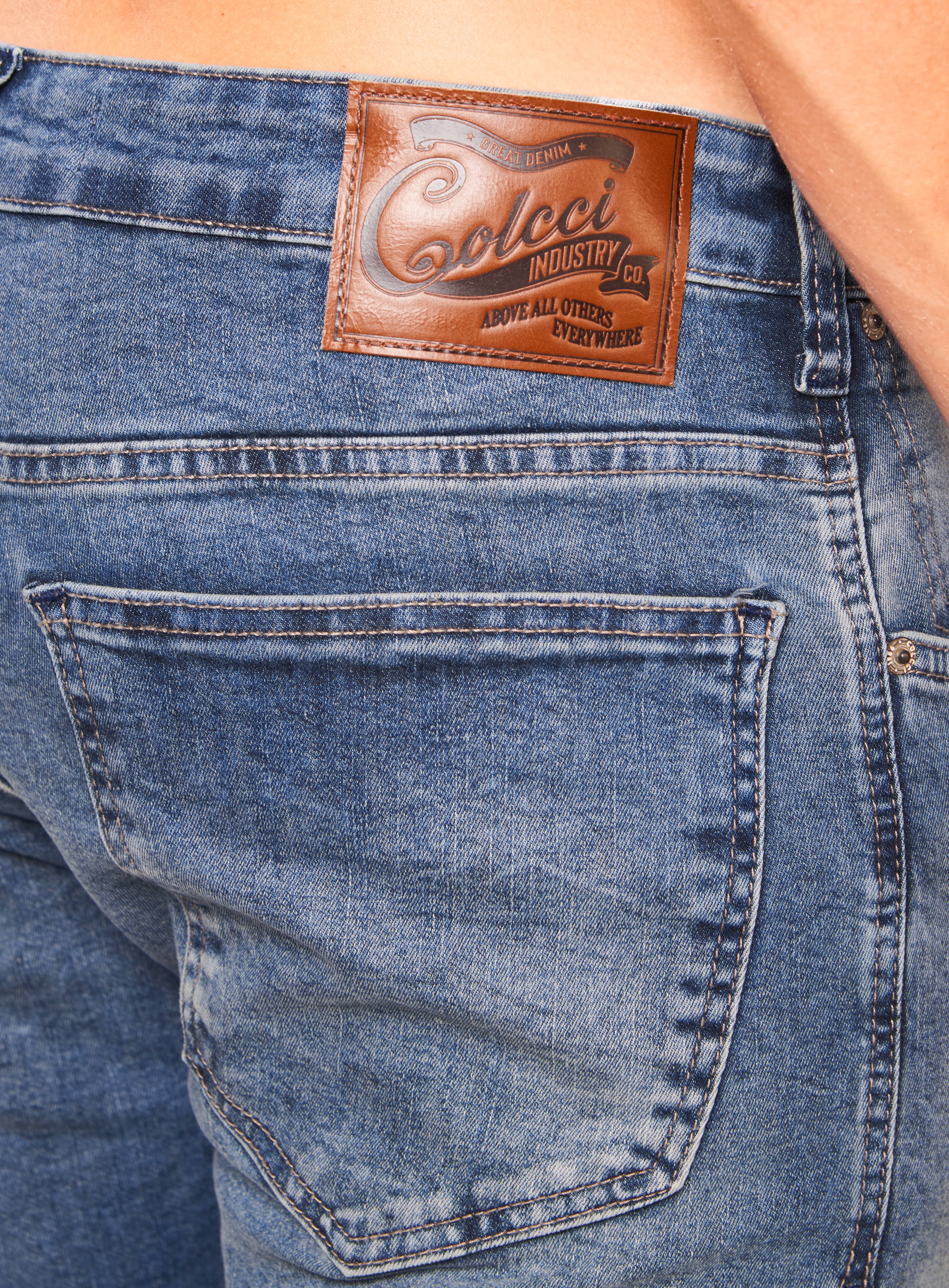 CALÇA  JEANS FELIPE 38 INDIGO