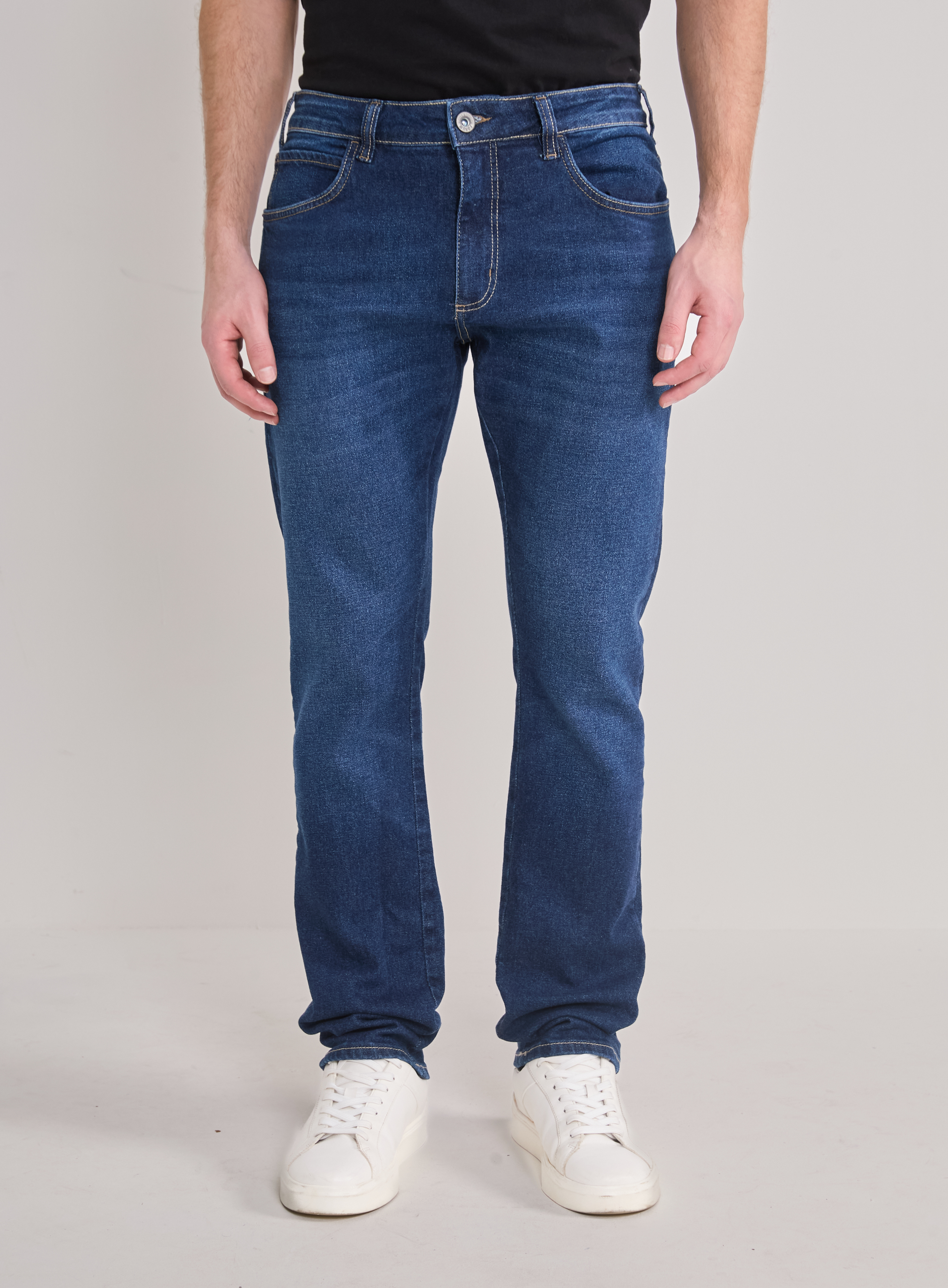 CALÇA JEANS PAUL SLIM 38 INDIGO