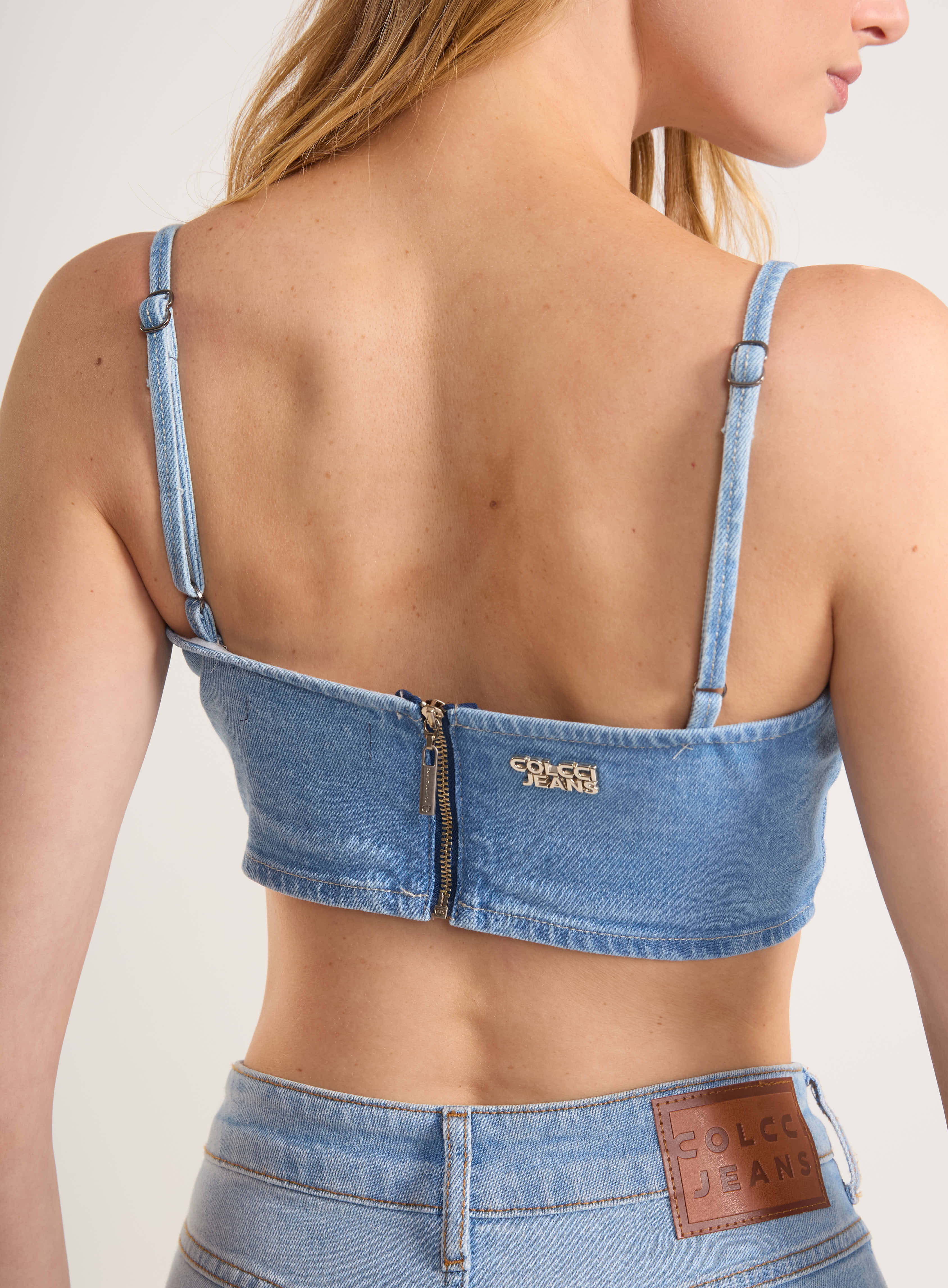 TOP JEANS M INDIGO