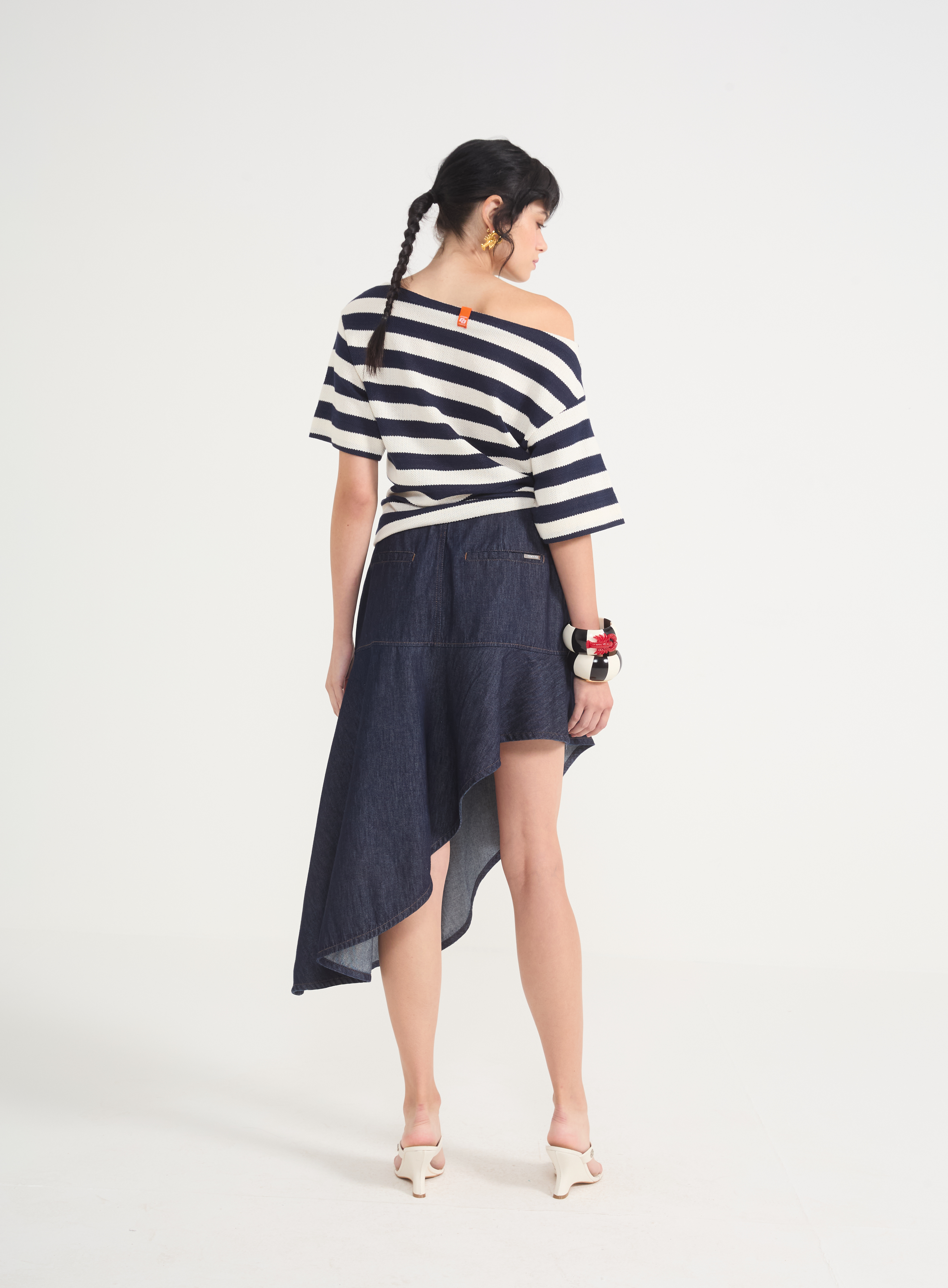 SAIA JEANS FASHION 40 INDIGO