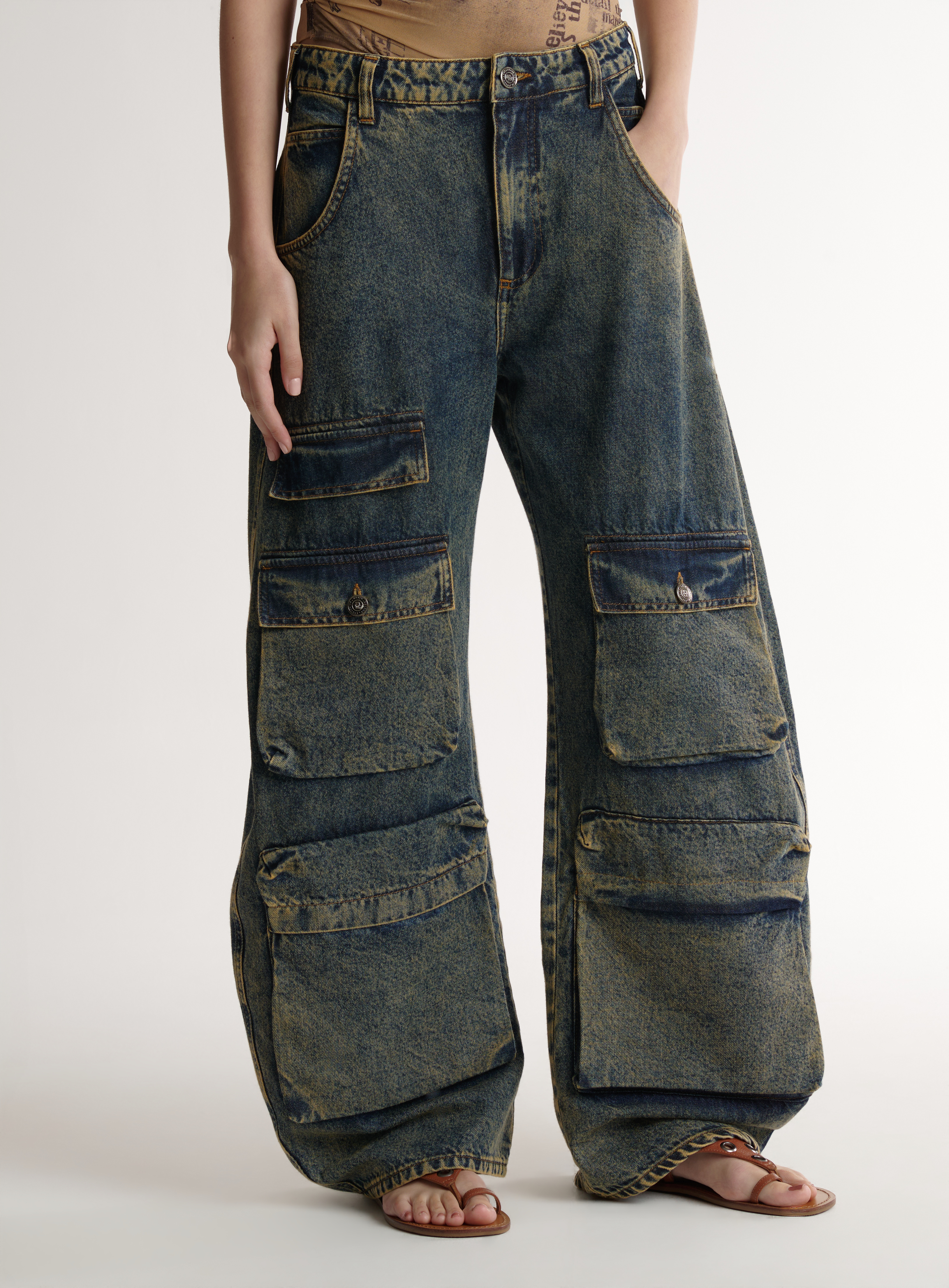 CALÇA JEANS LEONI LEW 34 INDIGO