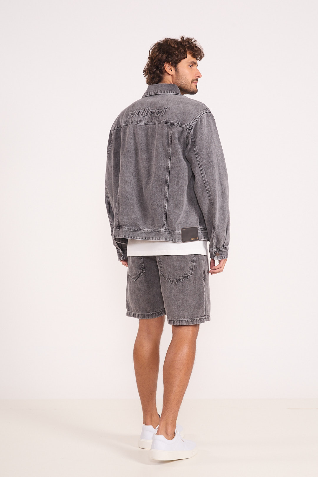 BERMUDA JEANS NEW DAVI 42 IND.PRETO