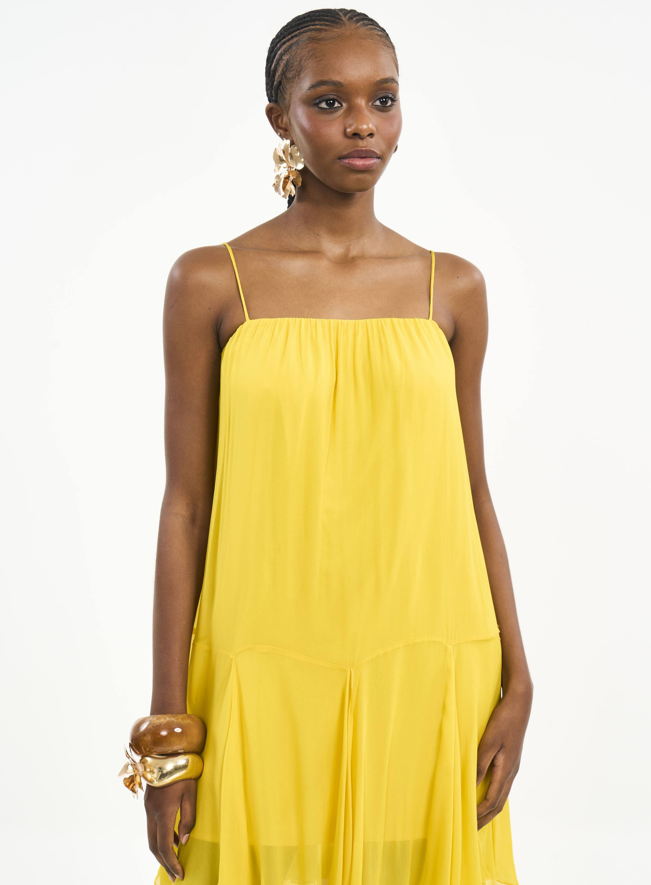 VESTIDO COLCCI M AMARELO POLEN