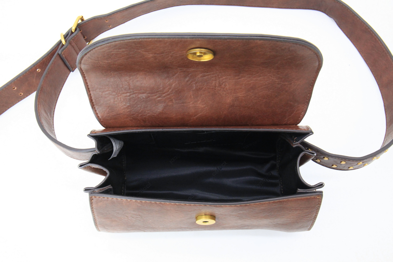 BOLSA COLCCI FEM SHOULDER U PRETO