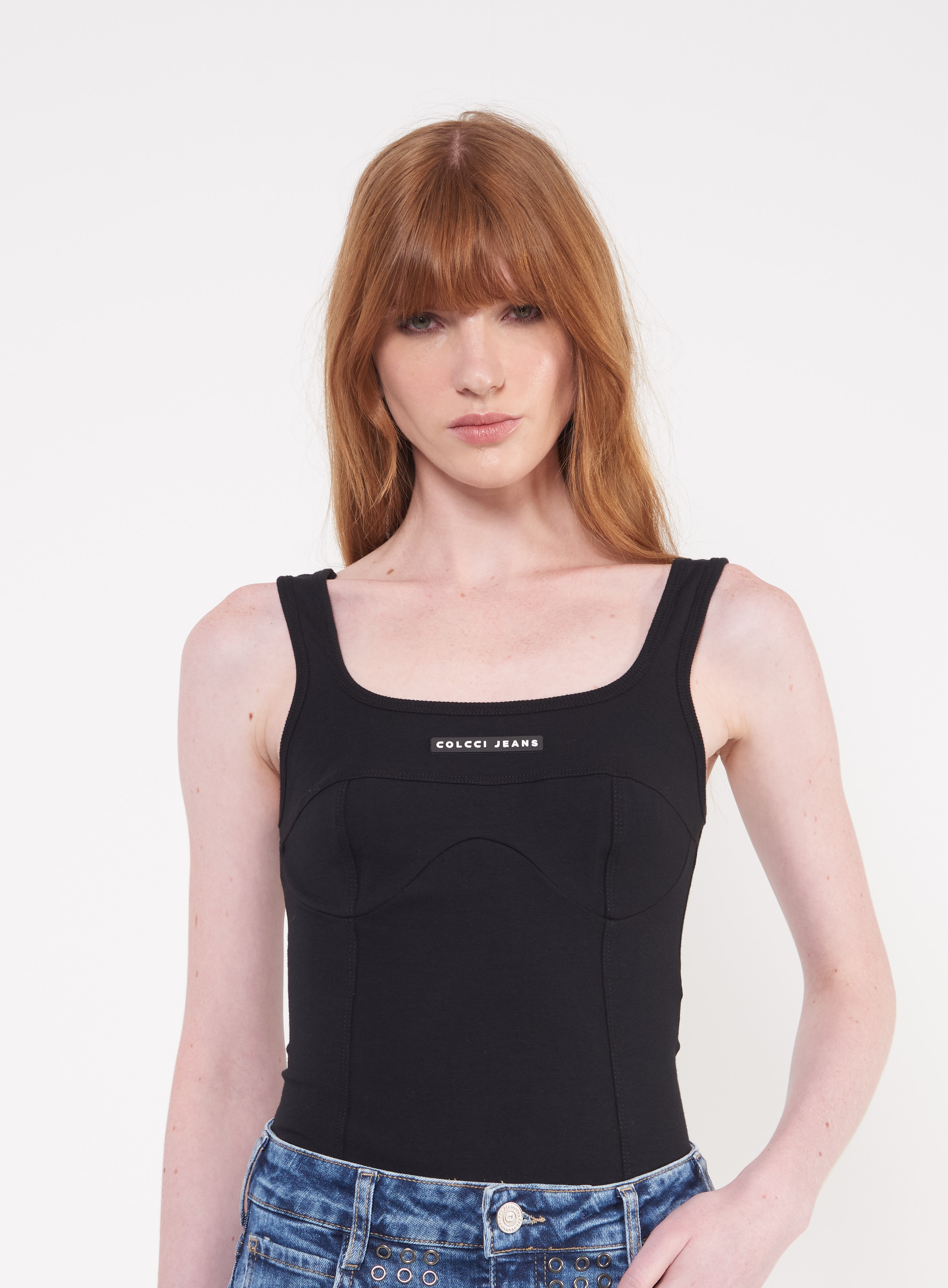 BODY COLCCI JEANS M PRETO