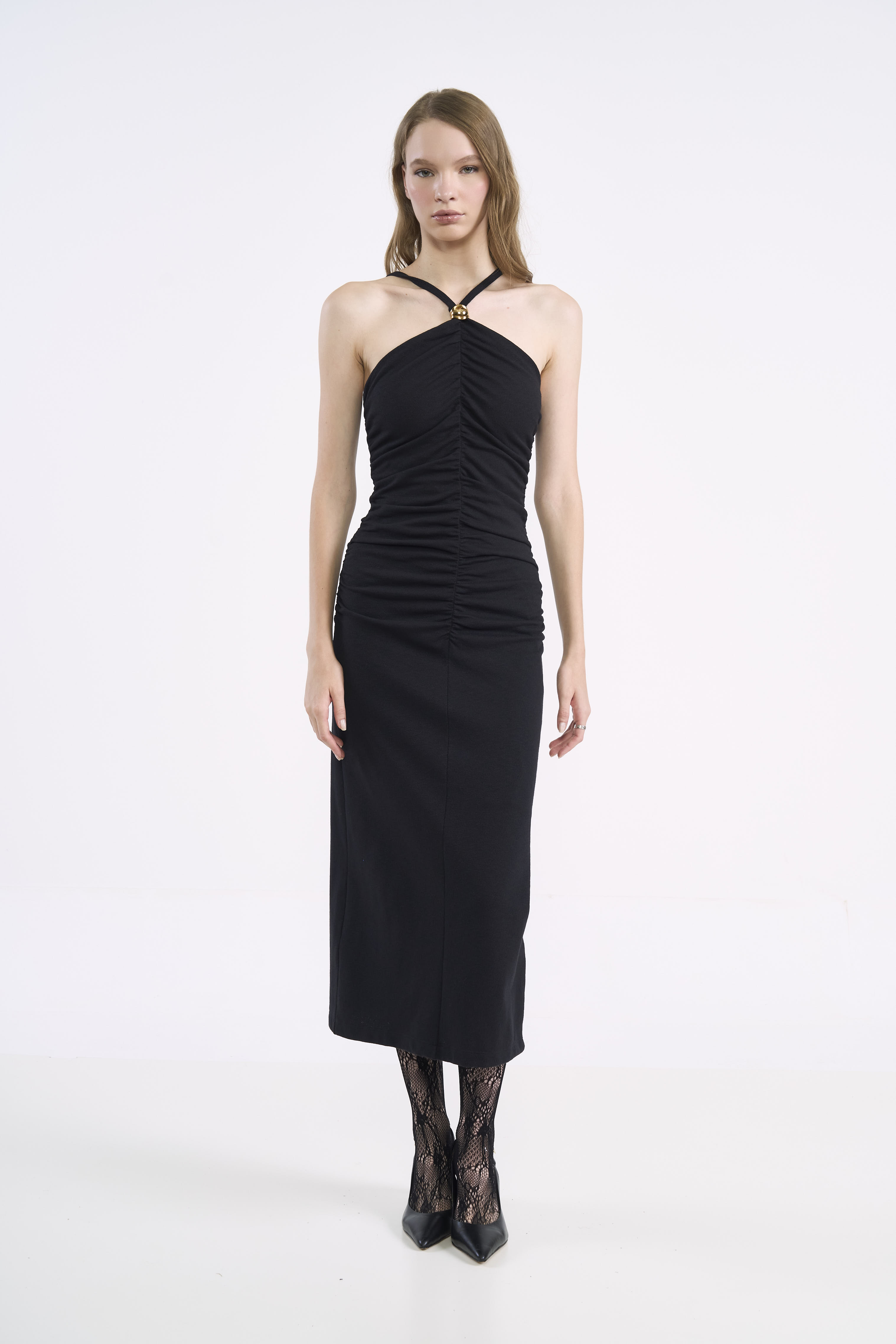 VESTIDO COLCCI G PRETO