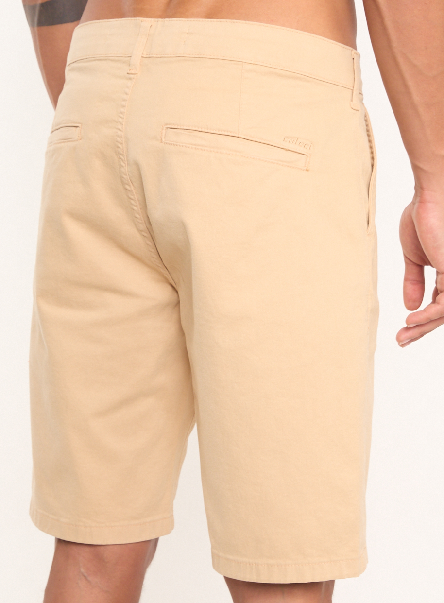 BERMUDA SARJA DAVI 38 AMARELO SWIFT
