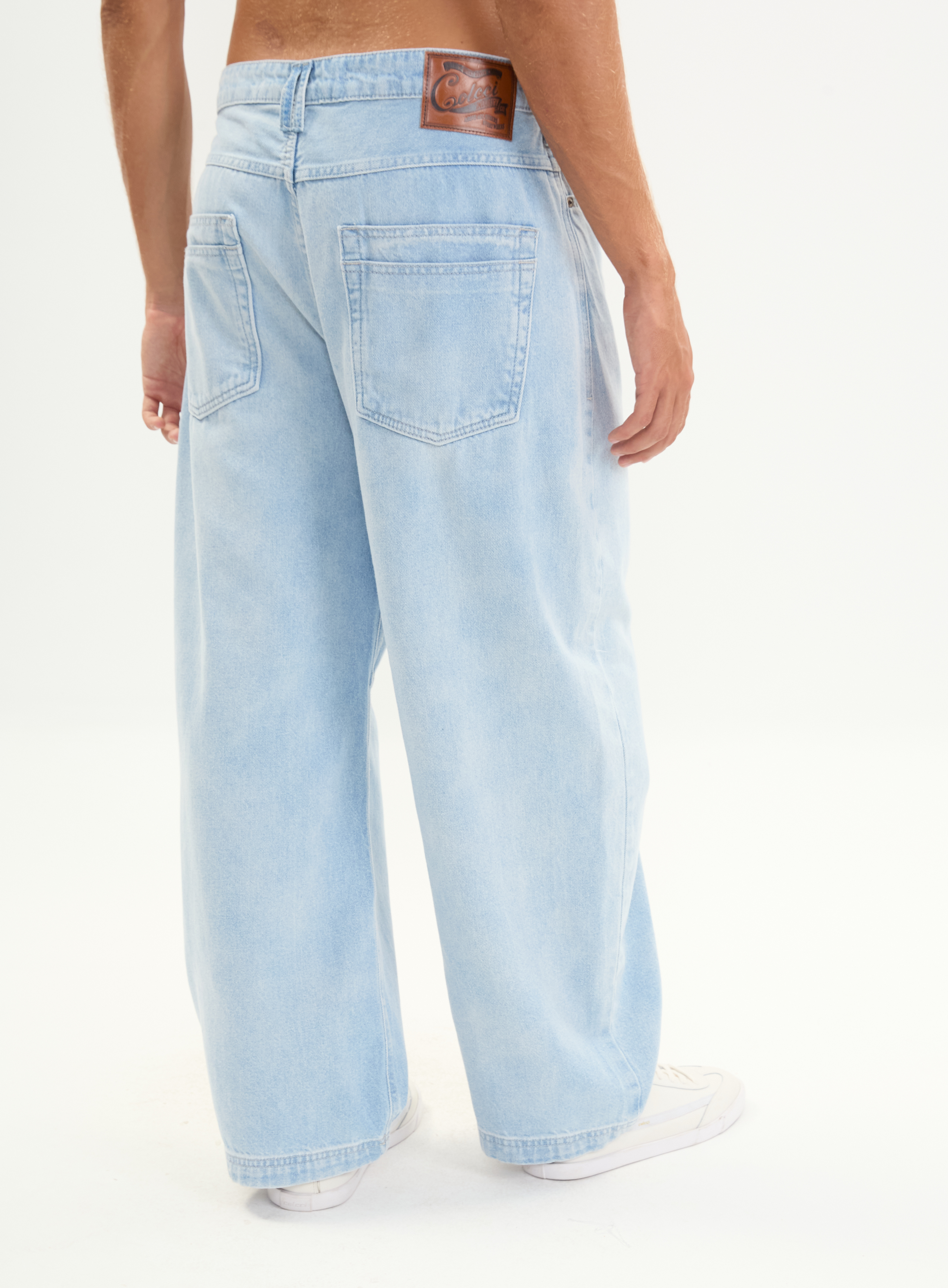 CALÇA JEANS BARREL MEN 38 INDIGO
