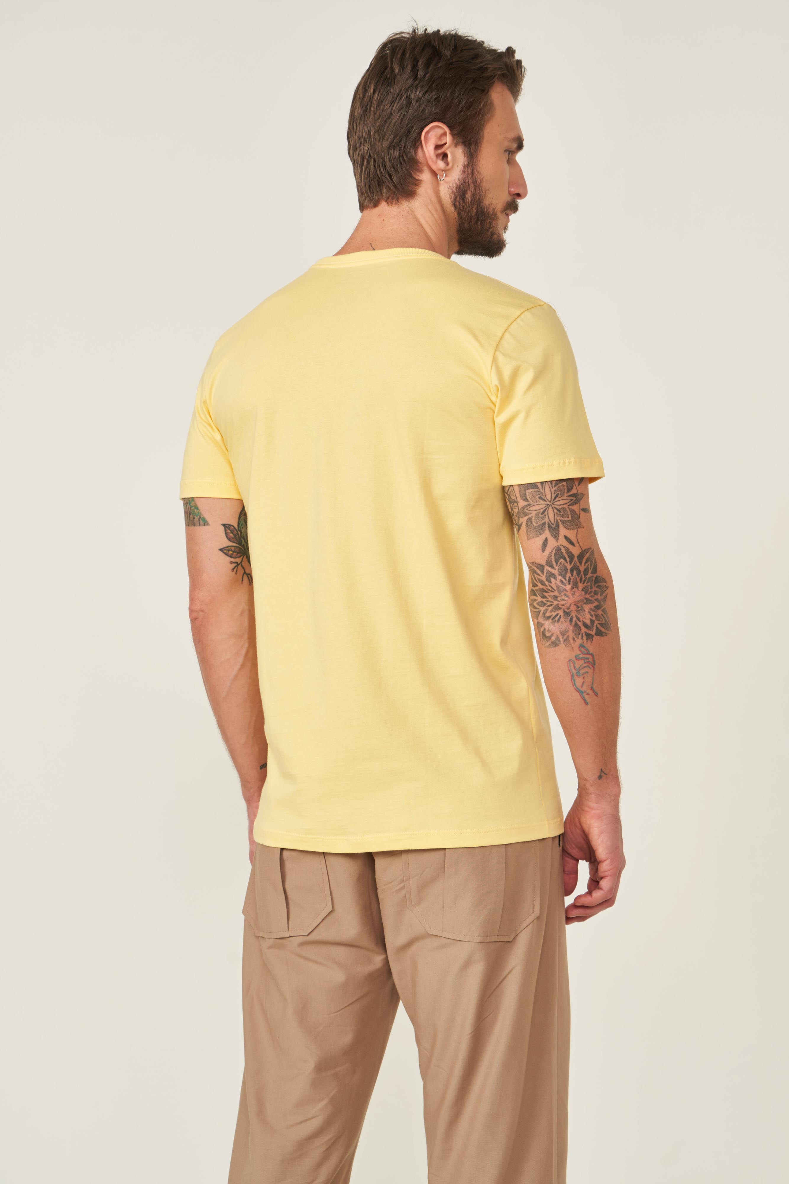 CAMISETA COLCCI G AMARELO CORNISH