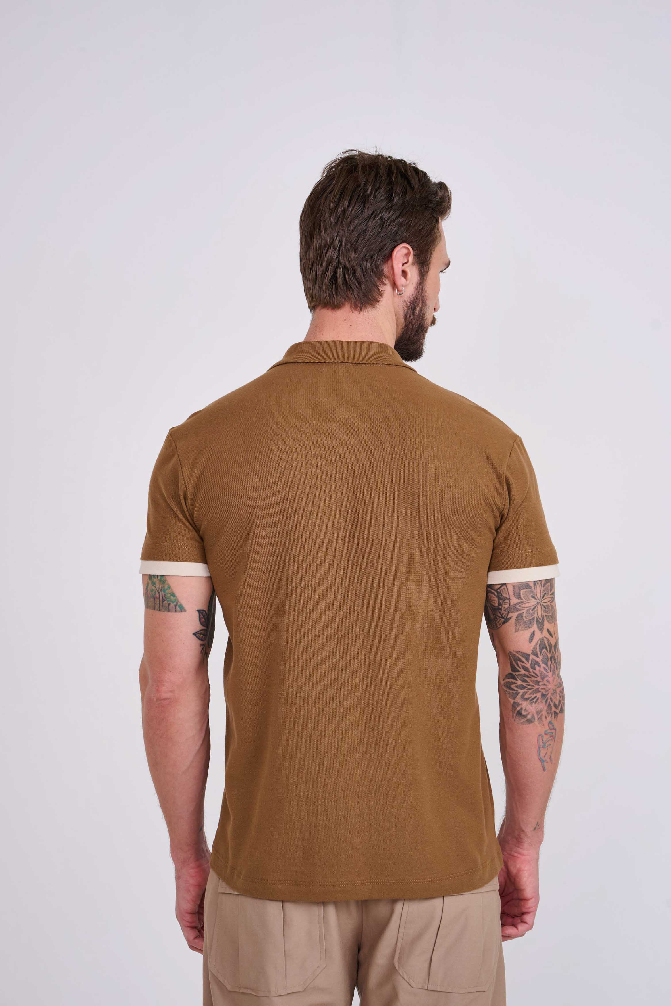 POLO COLCCI GG MARROM BAOBA