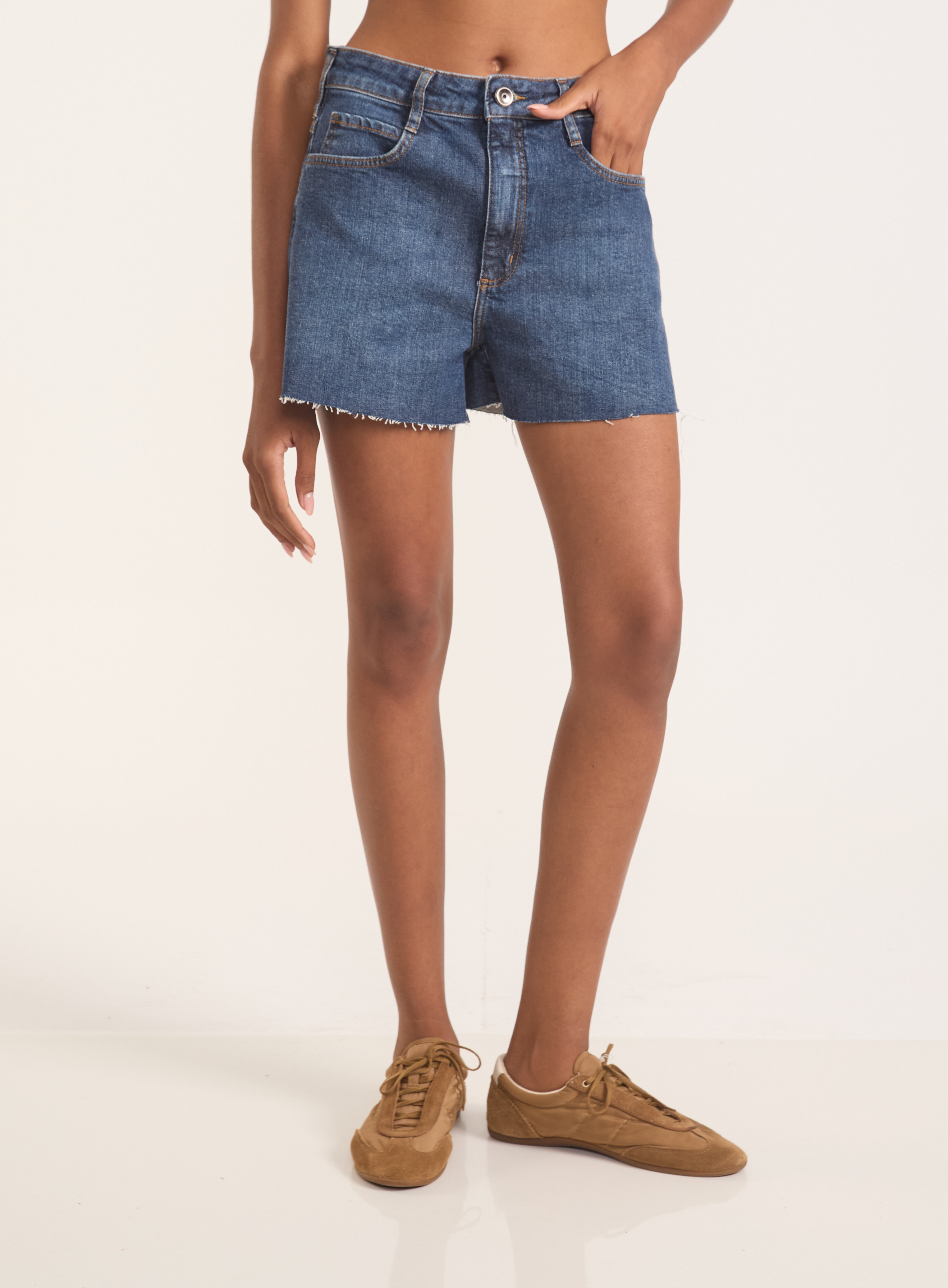 SHORT JEANS CANCUN STRETCH 36 INDIGO