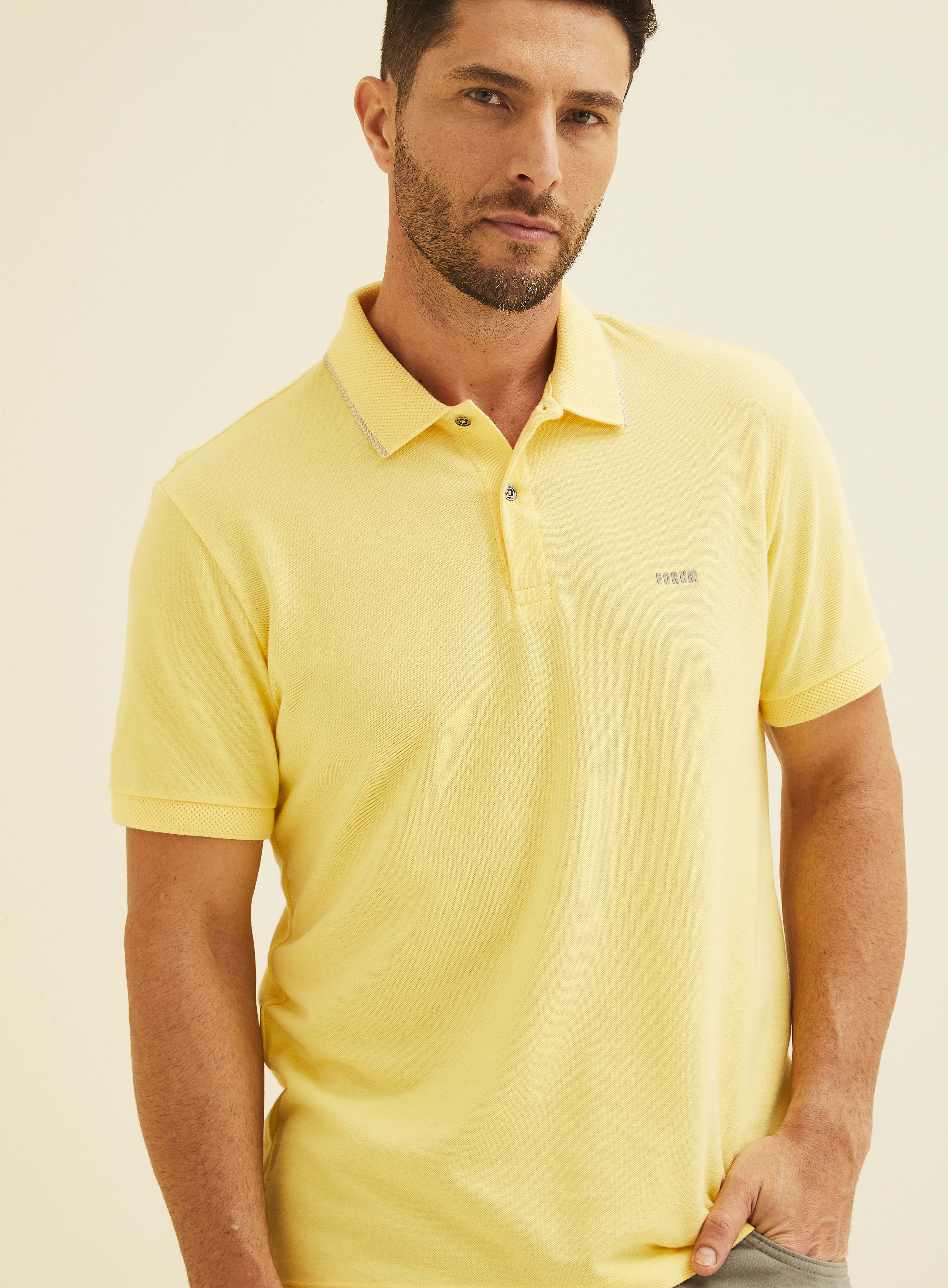 POLO FORUM GG AMARELO CORNISH