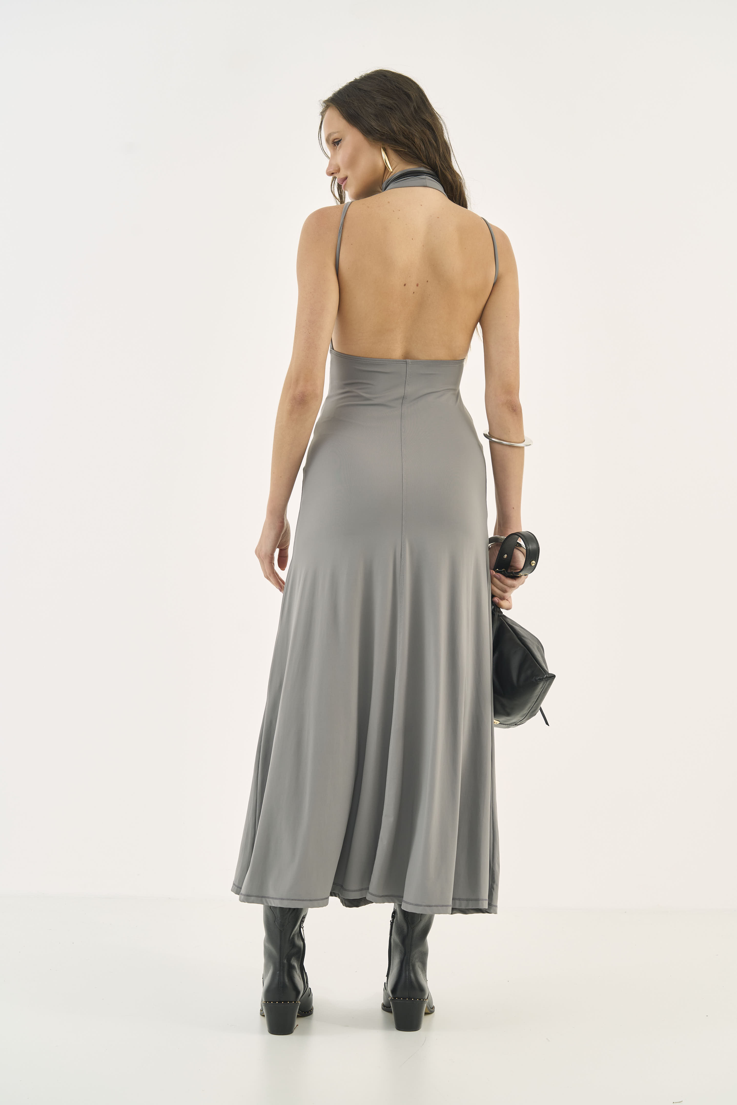VESTIDO COLCCI JEANS M CINZA ALITA