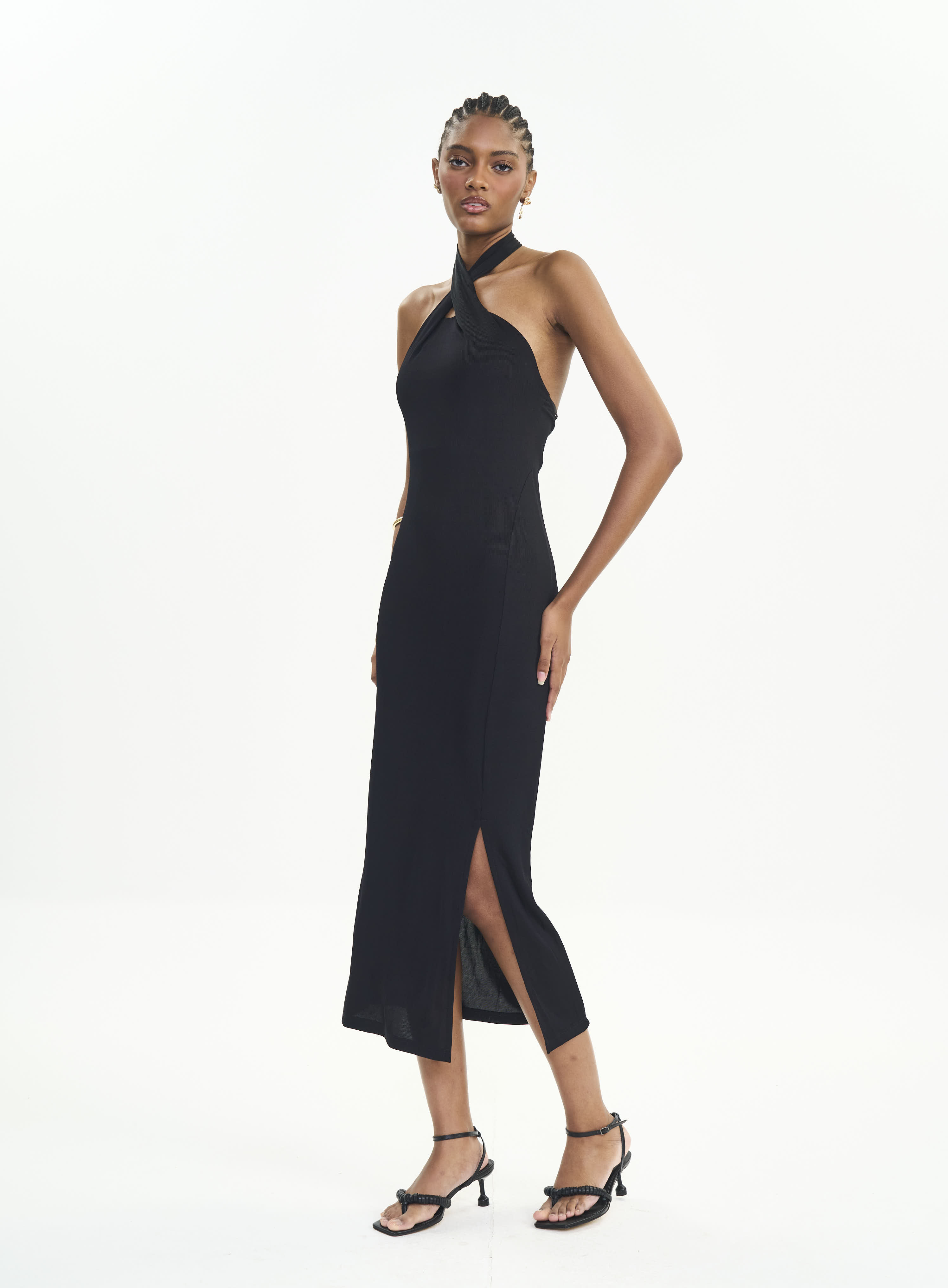 VESTIDO COLCCI G PRETO