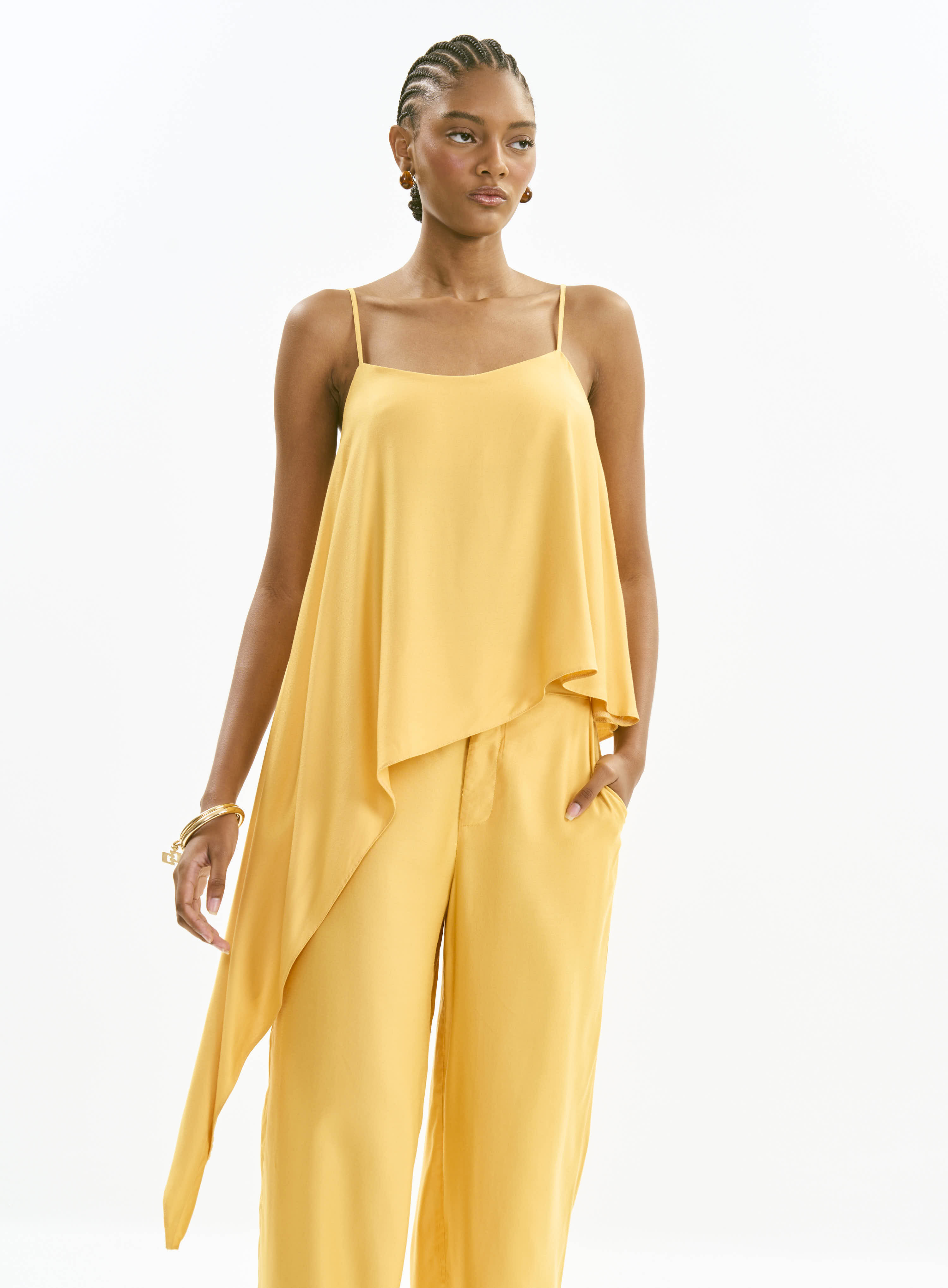 BLUSA COLCCI G AMARELO TOFU