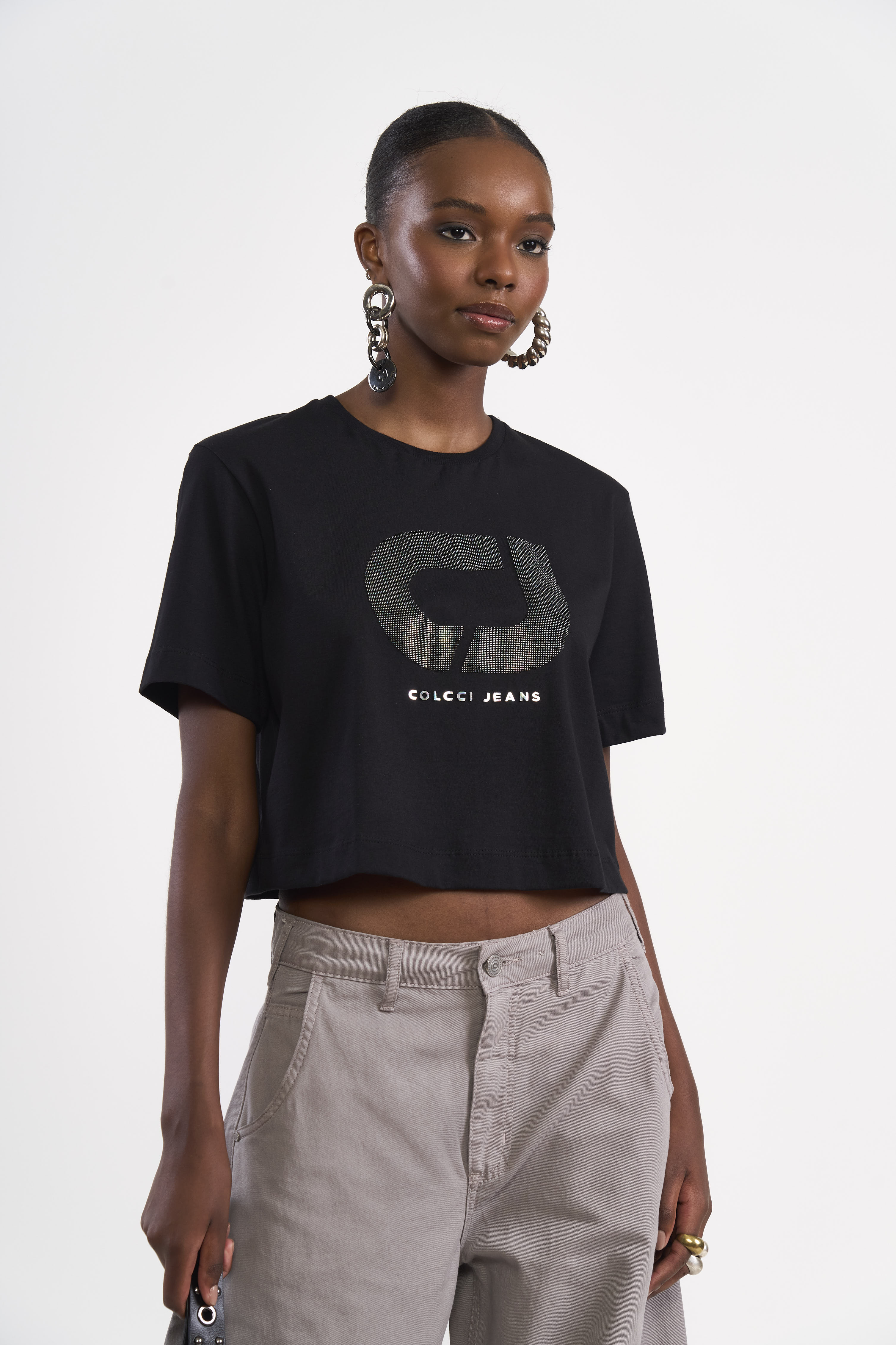 CAMISETA COLCCI JEANS G PRETO